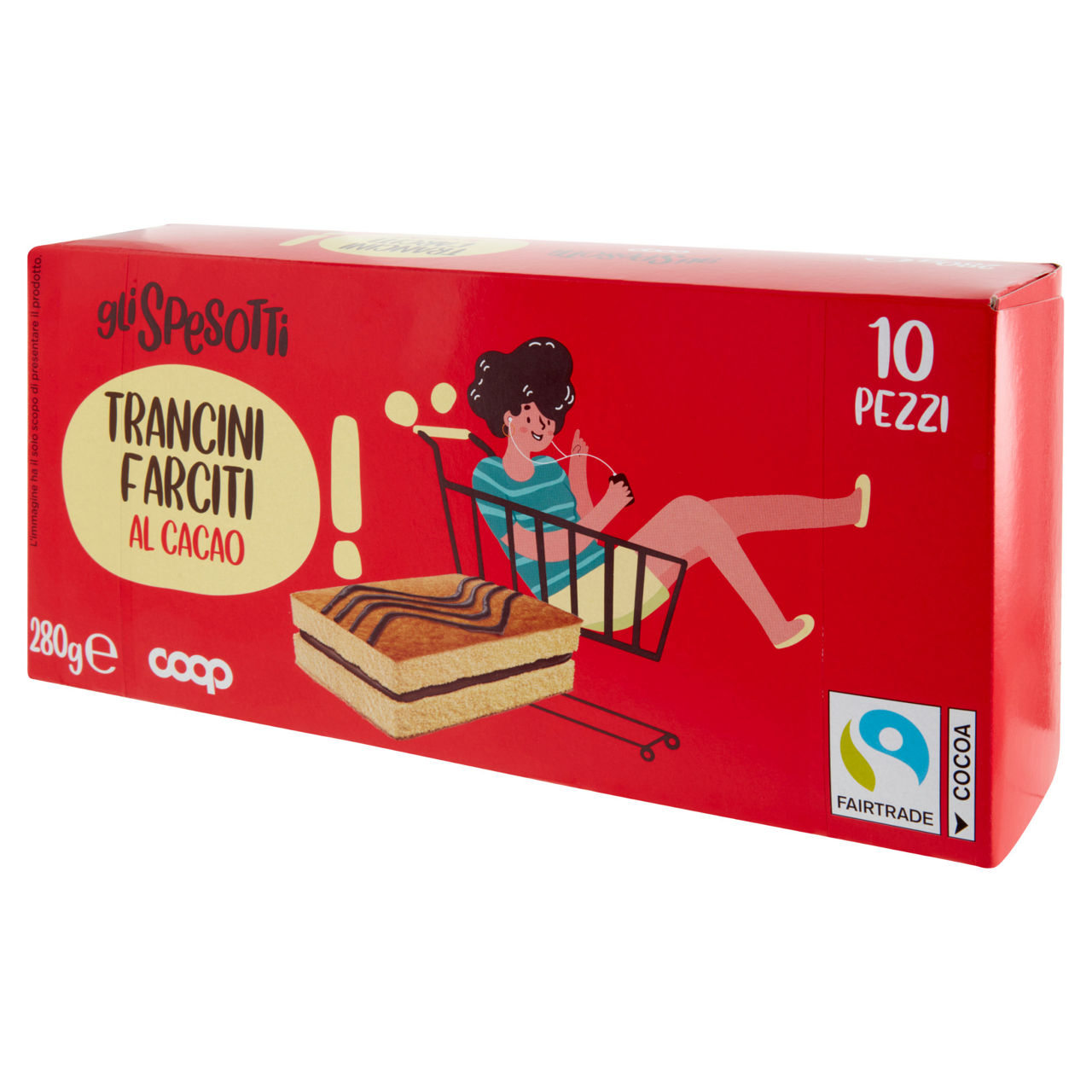 Trancini farciti al cacao 10 pz 280 gr - Immagine 41