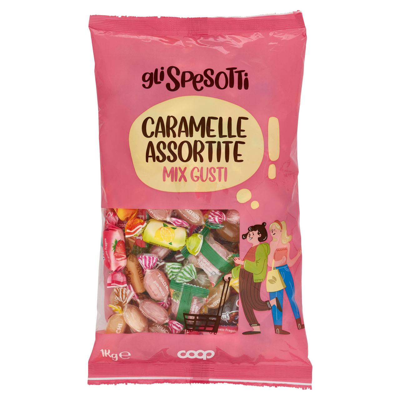 Caramelle gusti assortiti 1 kg - Immagine 01