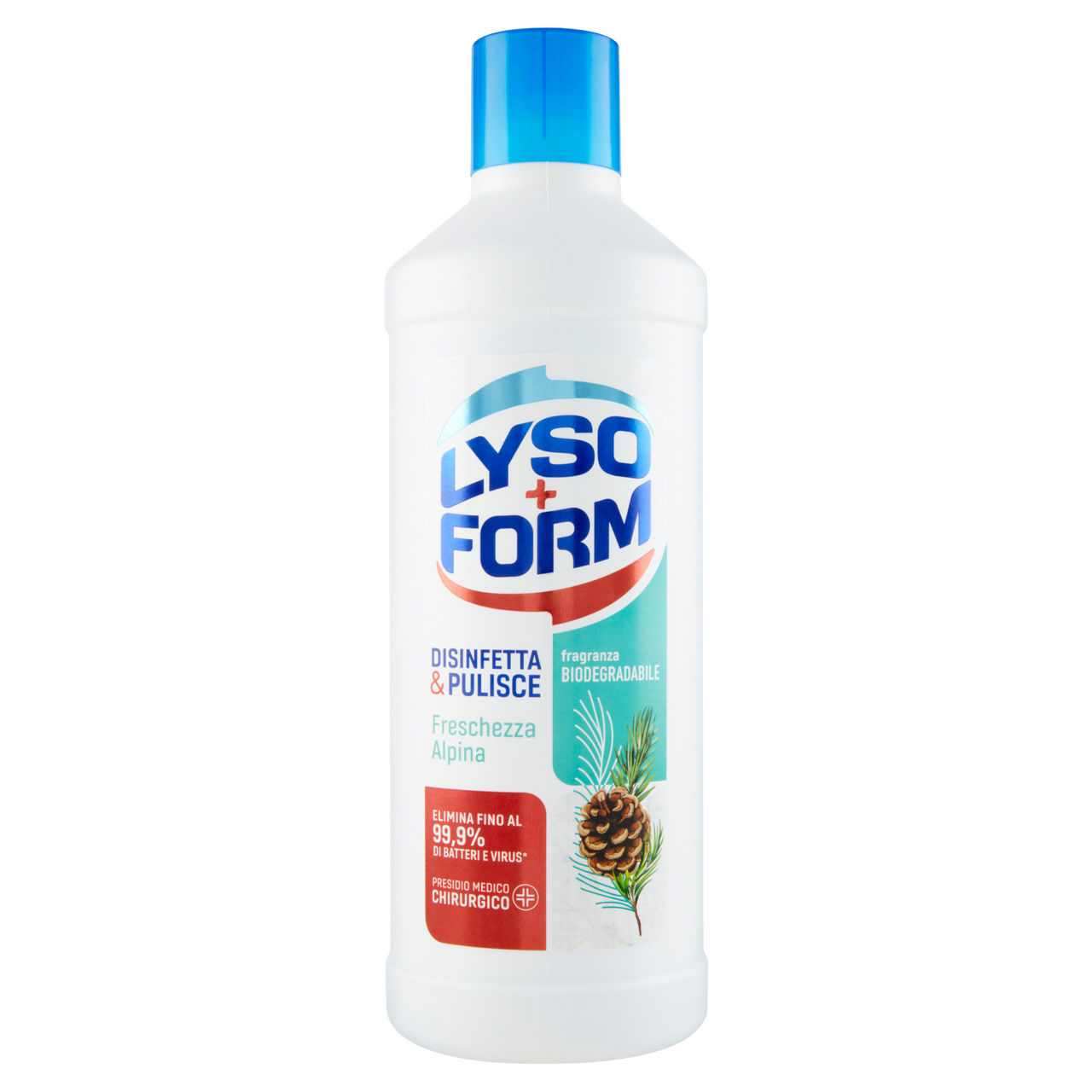 Detergente per pavimenti disinfettante freschezza alpina 1,1 lt