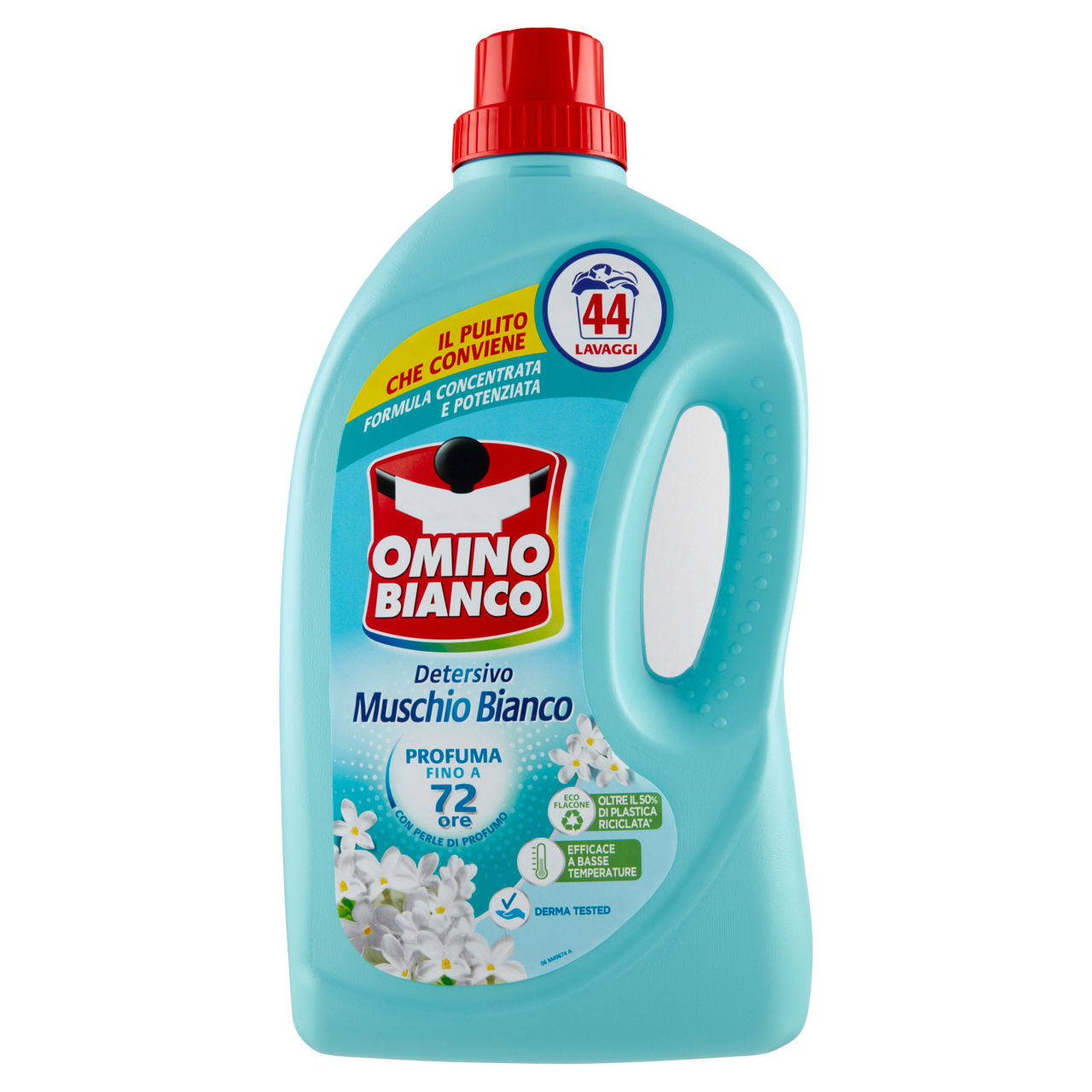 Detersivo lavatrice muschio bianco 44 lavaggi