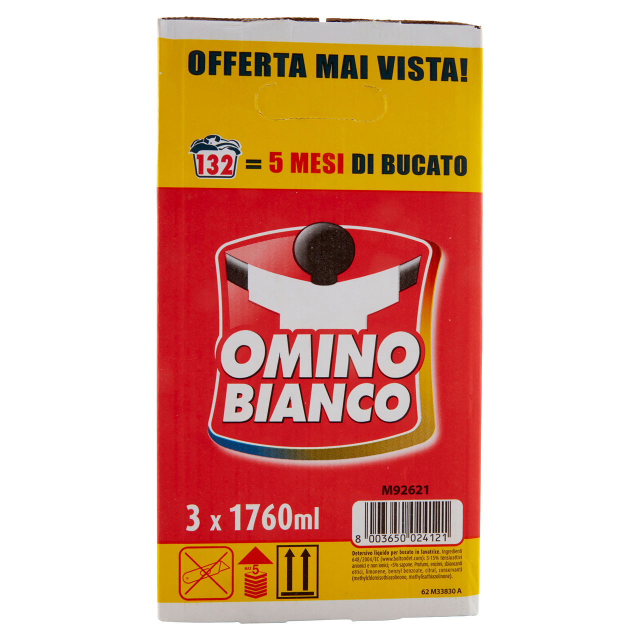 Detersivo lavatrice igienizzante 3 pz x 44 lavaggi - Immagine 51