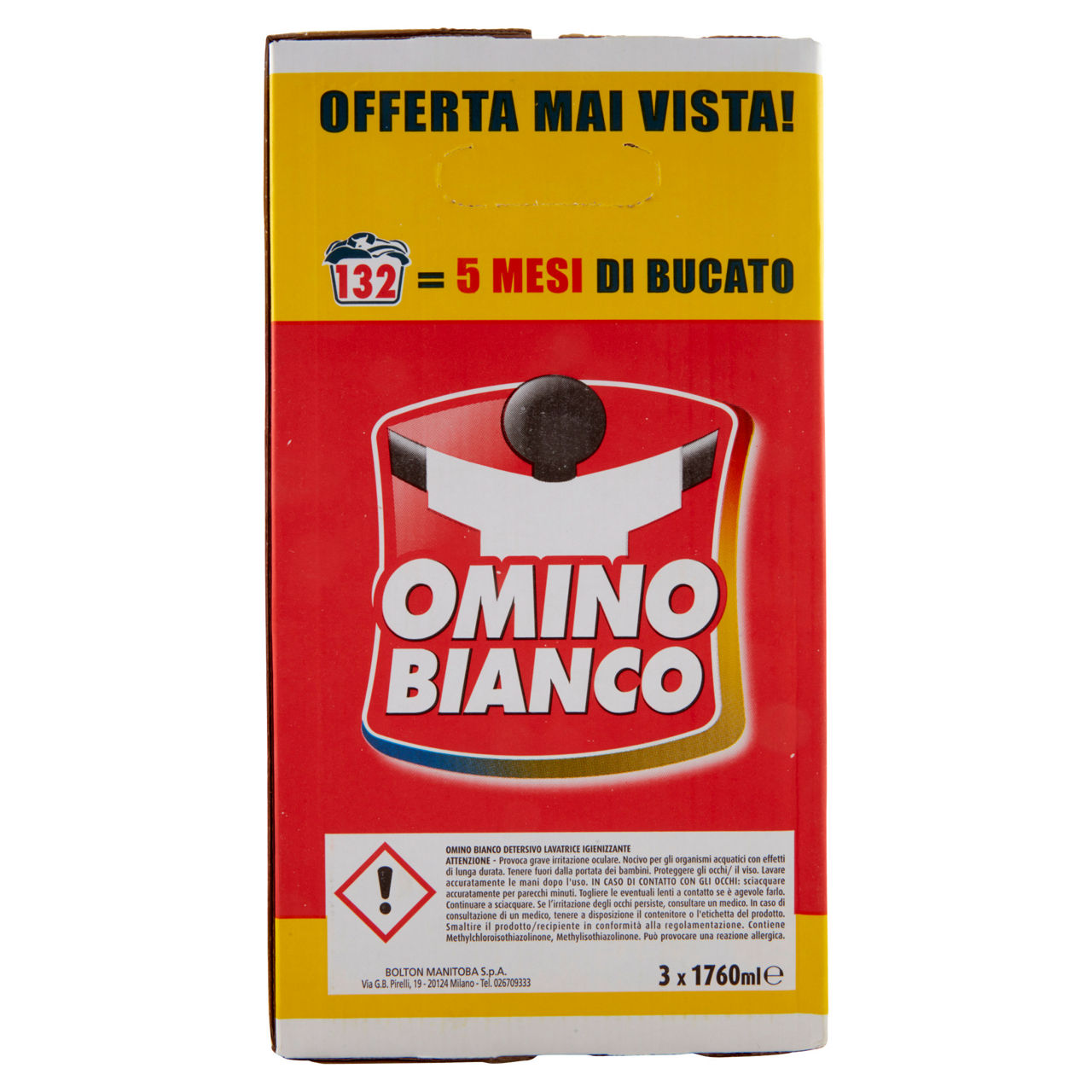 Detersivo lavatrice igienizzante 3 pz x 44 lavaggi - Immagine 41