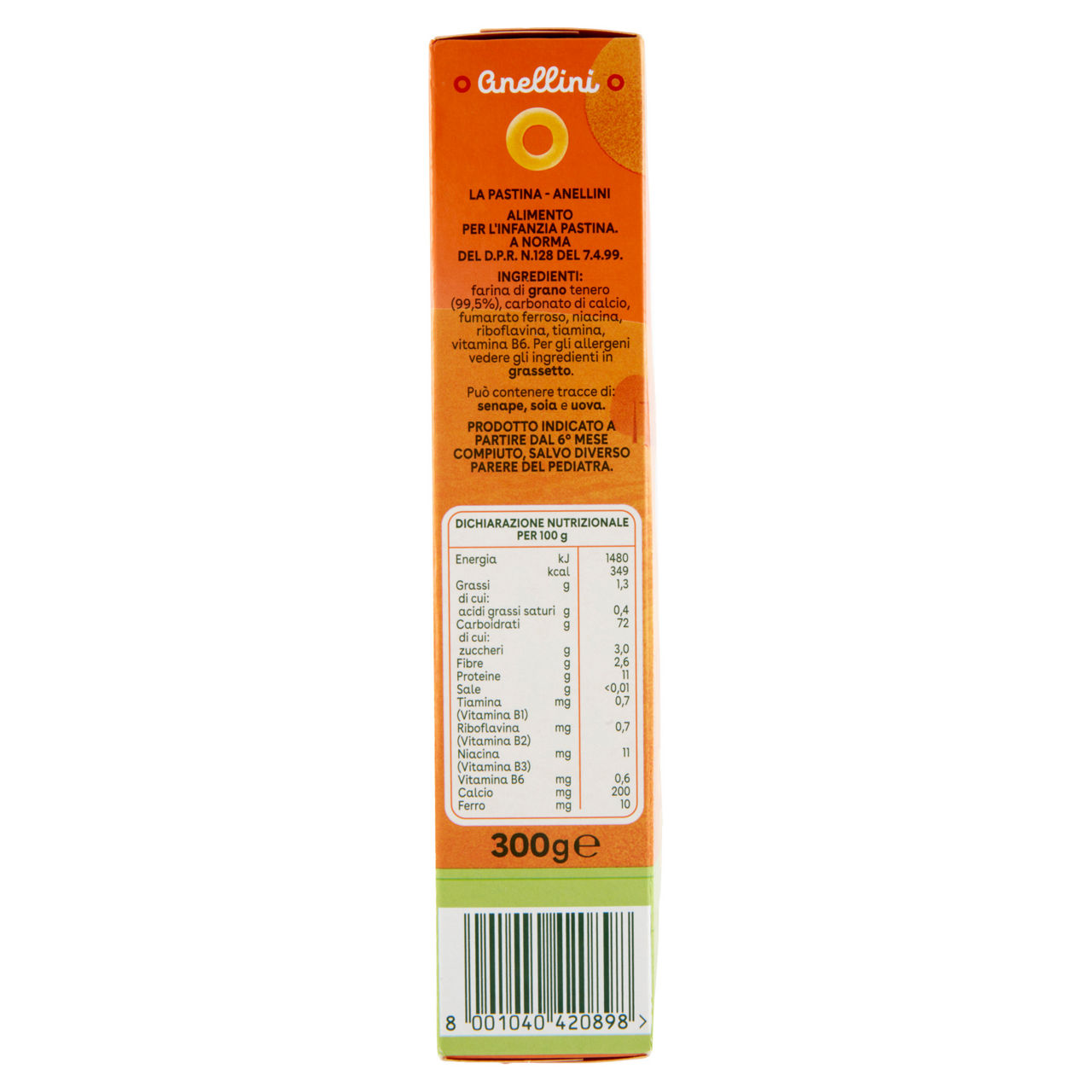 La pastina anellini 300 gr - Immagine 11