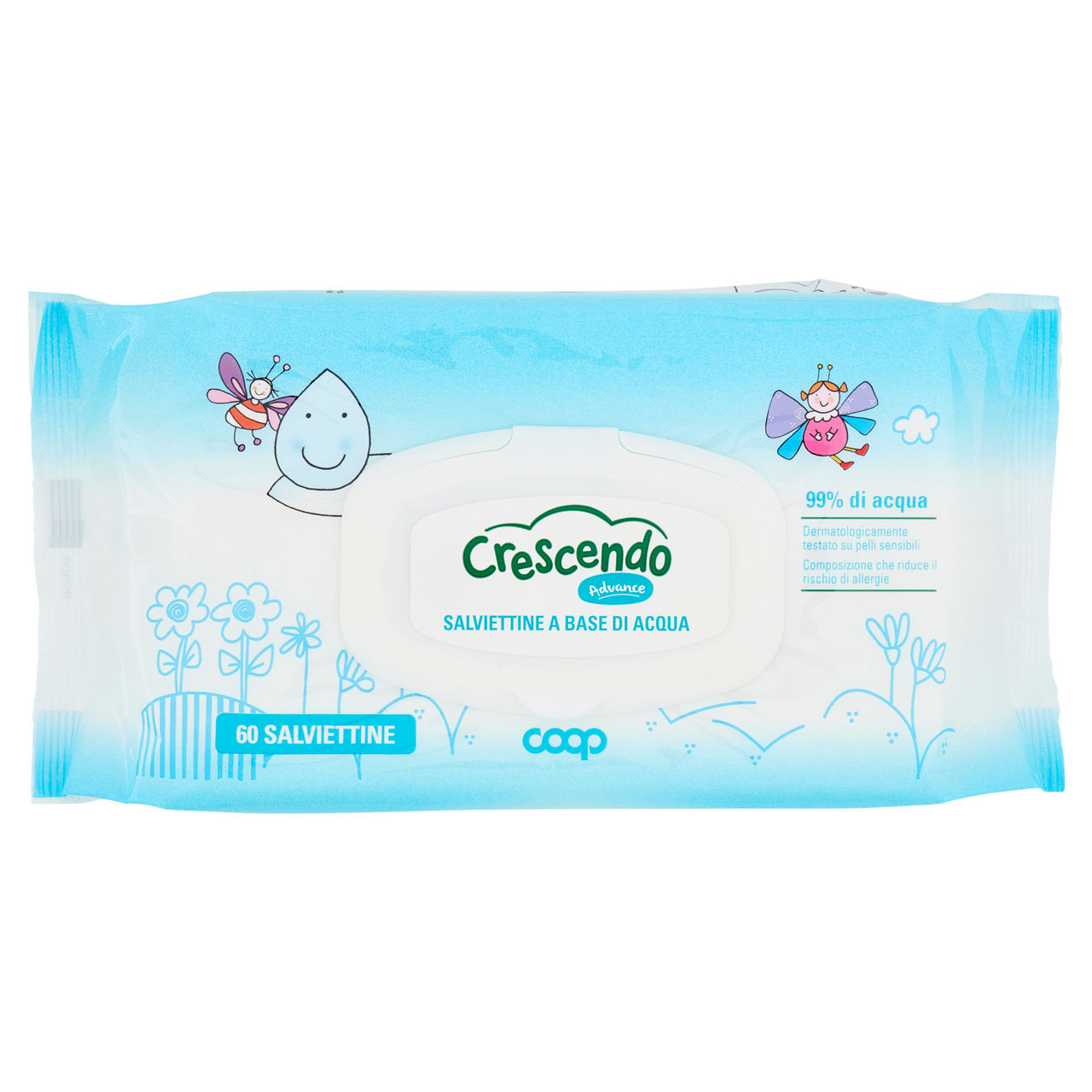 Salviettine detergenti a base di acqua coop crescendo advance pz.60 - Immagine 11