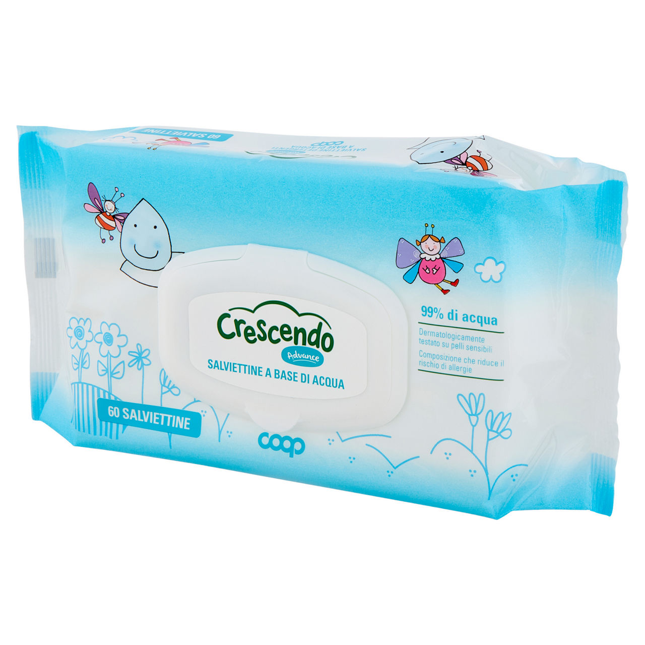 Salviettine detergenti a base di acqua coop crescendo advance pz.60 - Immagine 101