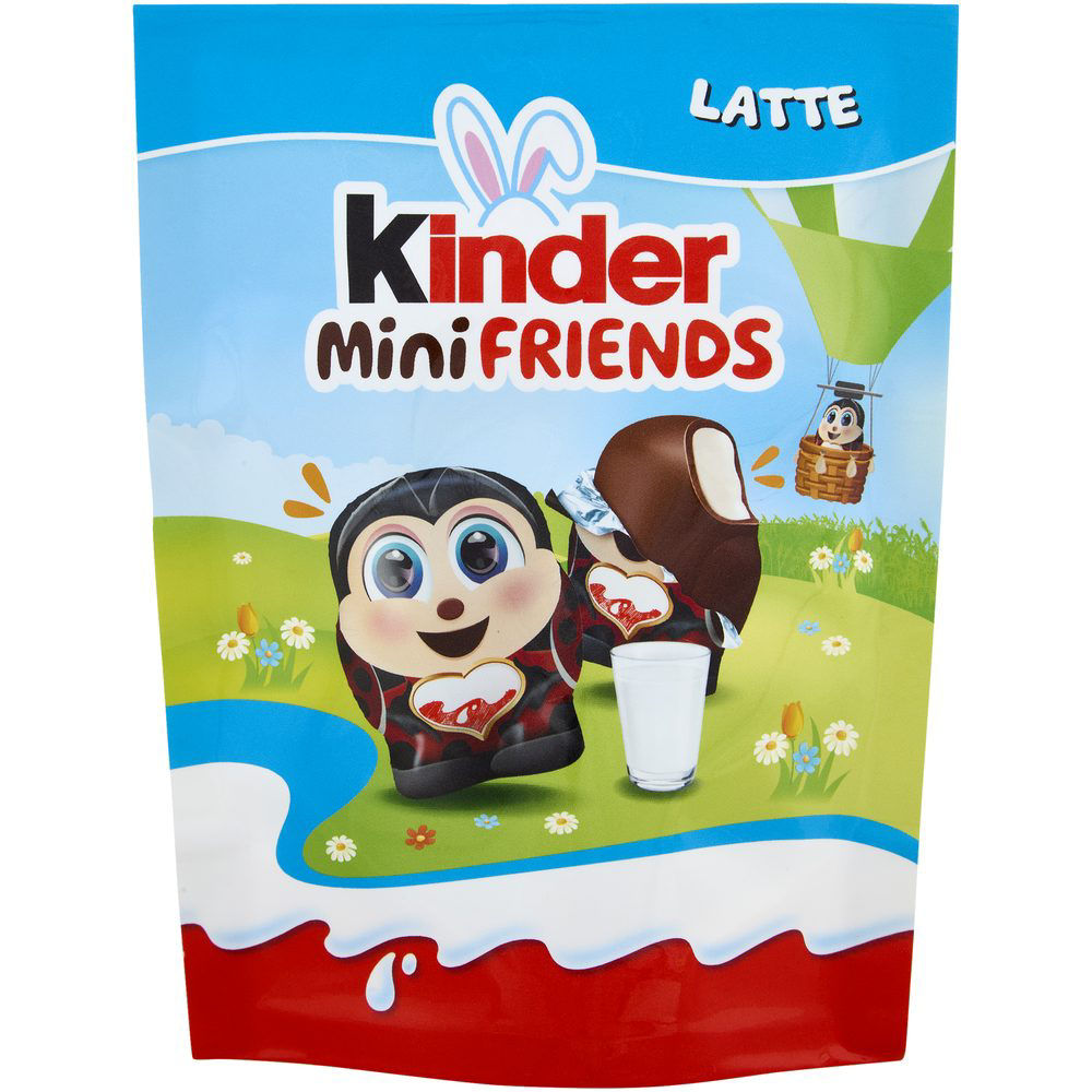 Cioccolatini al latte Kinder Mini Friends 122 gr