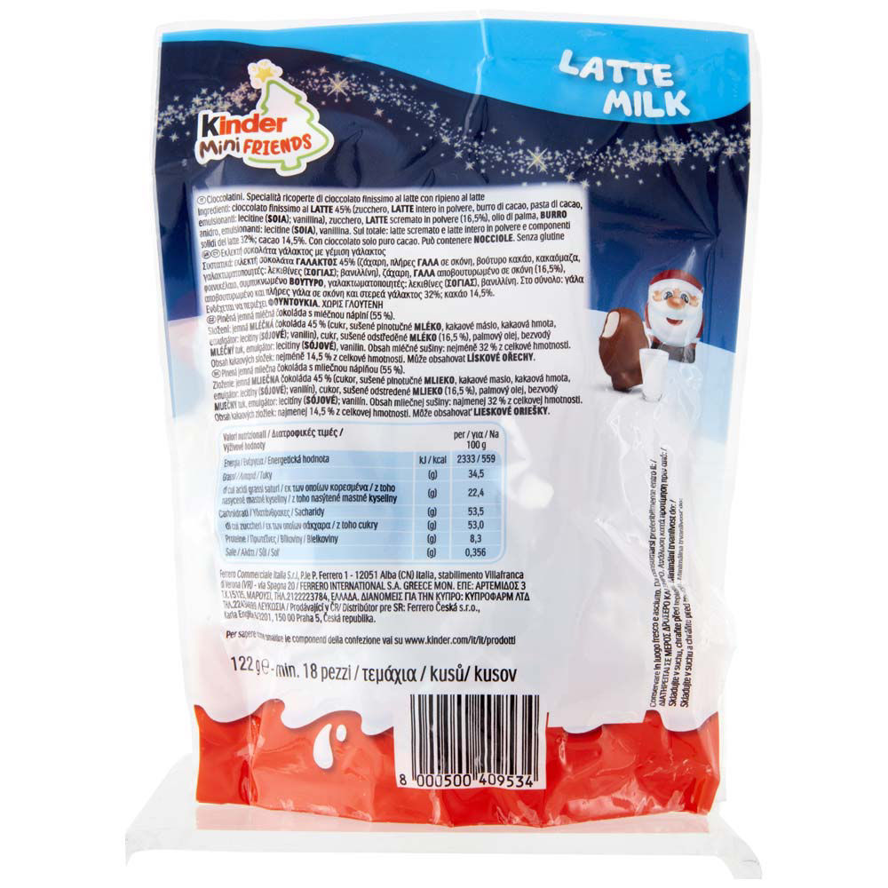 Kinder Mini Friends al latte 122 gr - Immagine 21
