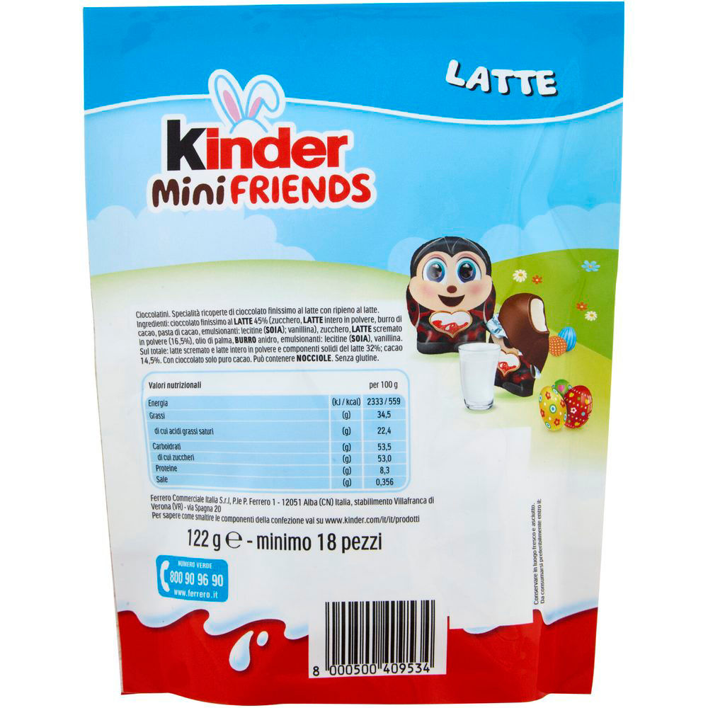 Cioccolatini al latte Kinder Mini Friends 122 gr - Immagine 71