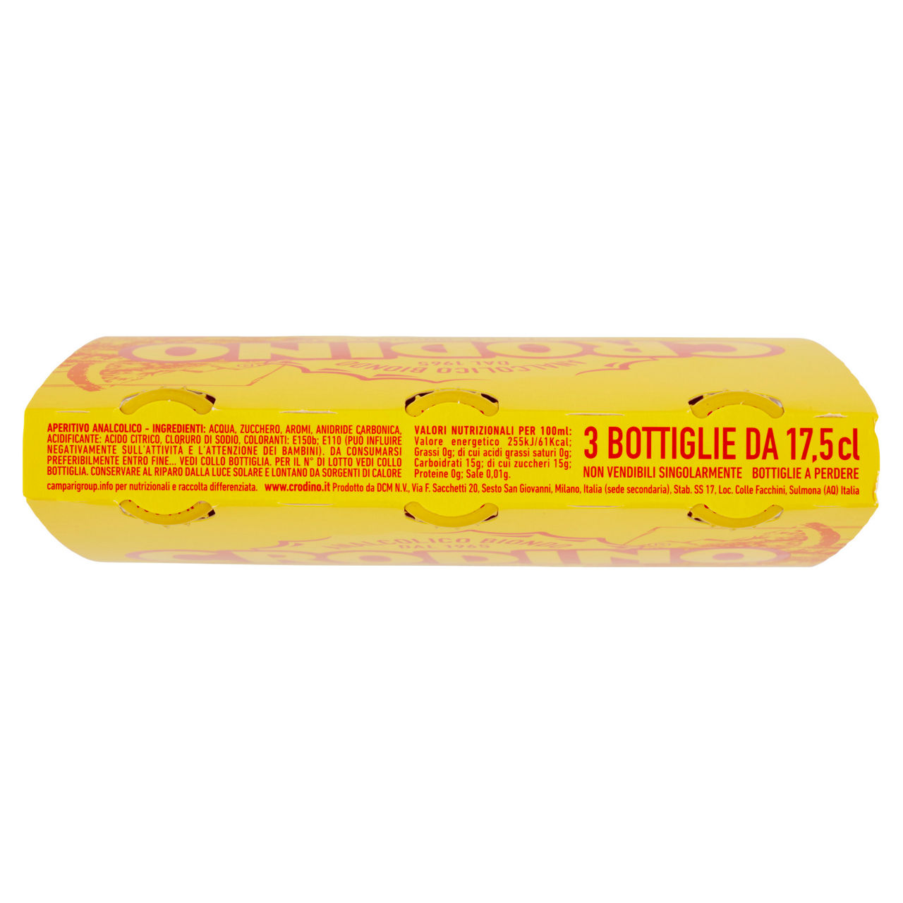 Aperitivo analcolico crodino cluster ml 175 x 3 - Immagine 51