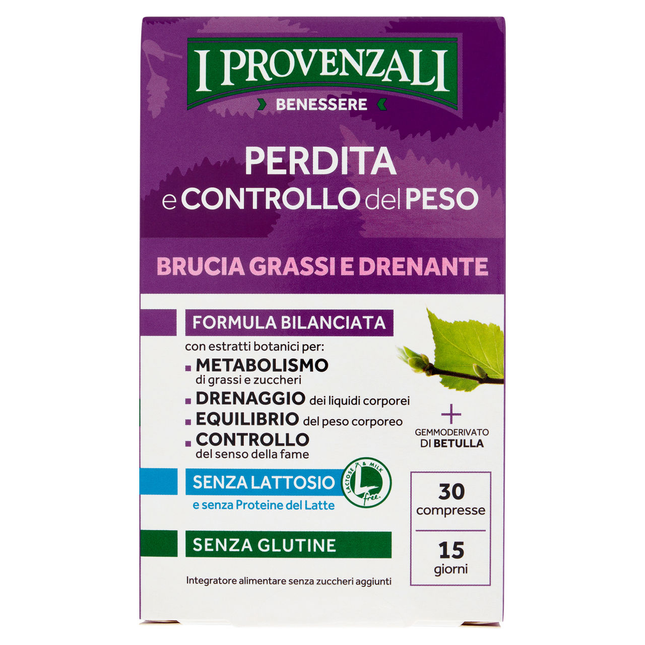 Integratore perdita e controllo peso 30 compresse 