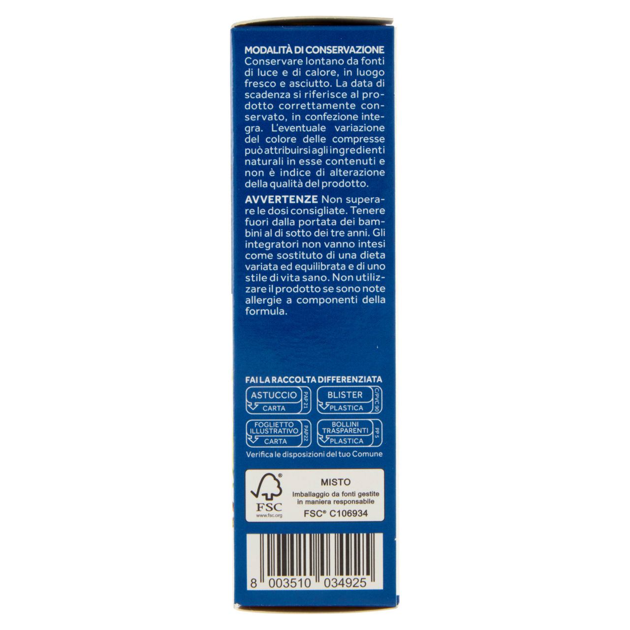 Integratore melatonina 60 compresse  - Immagine 11