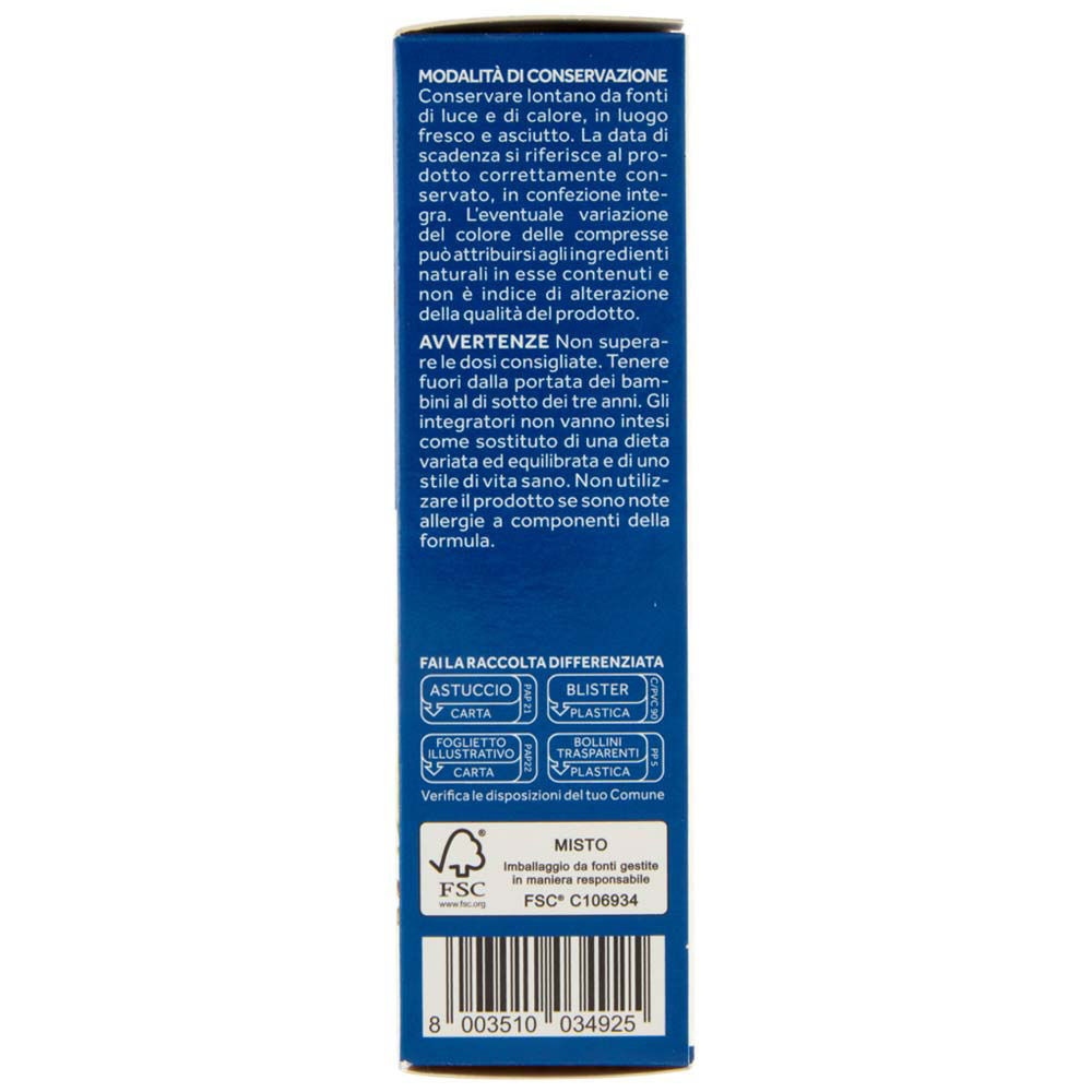 Immagine 4 di 6 del prodotto Integratore alimentare Melatonina Relax e Sonno 60 compresse