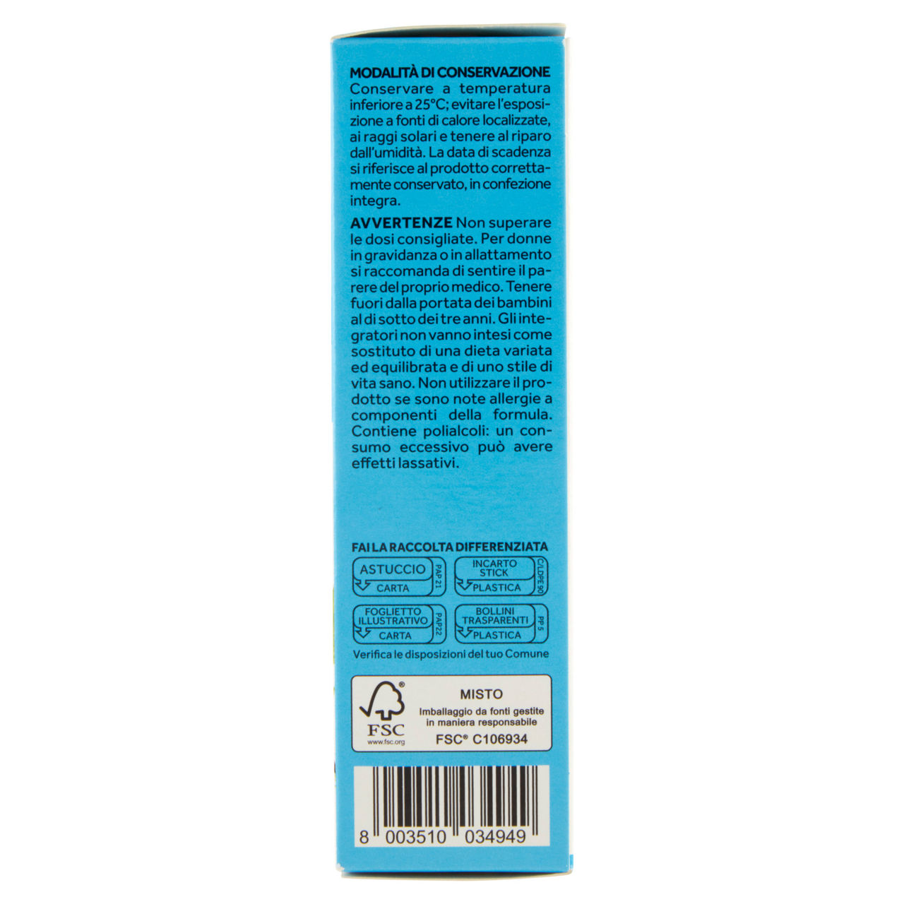 INTEGRATORE FERMENTI LATTICI 10 STICK I PROVENZALI - Immagine 41