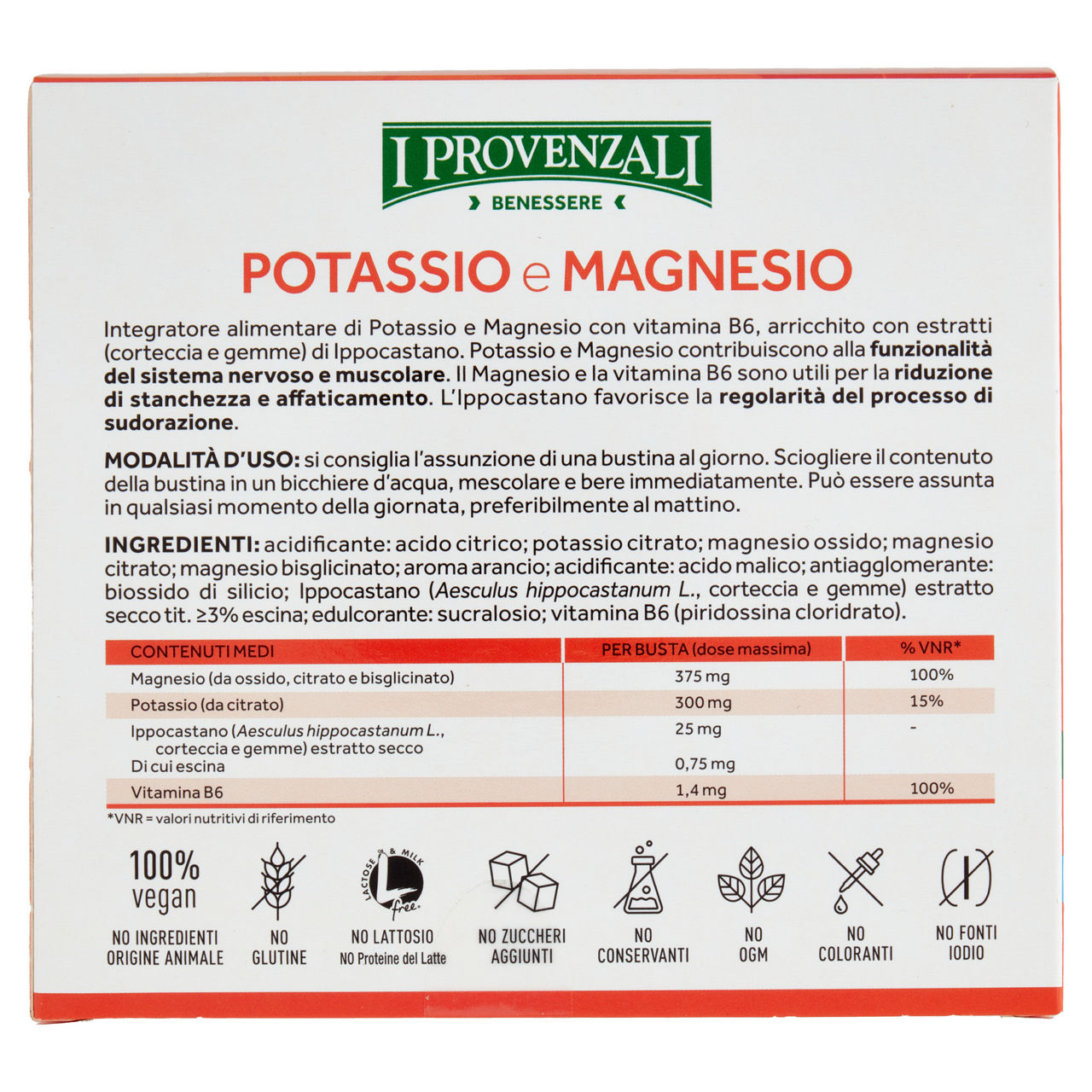 Integratore potassio e magnesio 20buste i provenzali - Immagine 21