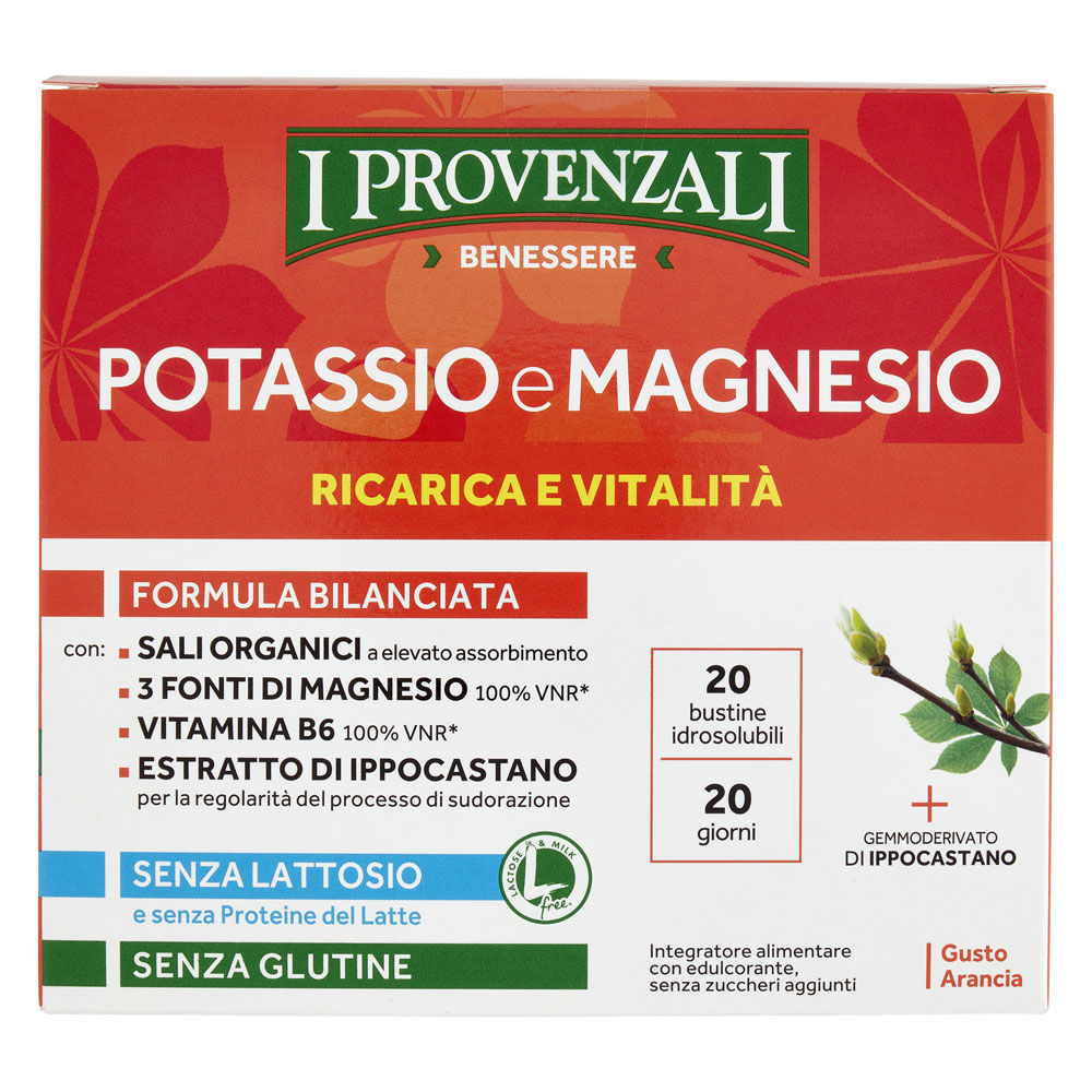 Immagine 1 di 6 del prodotto Integratore potassio e magnesio 20 buste 