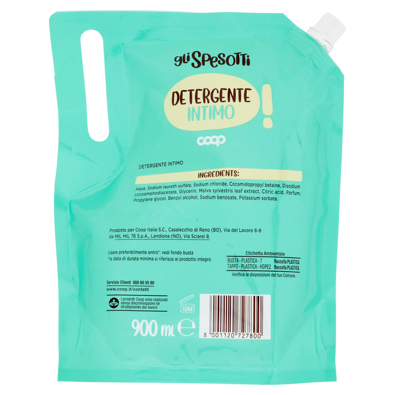 Detergente intimo ricarica gli spesotti coop ml 900 - Immagine 41