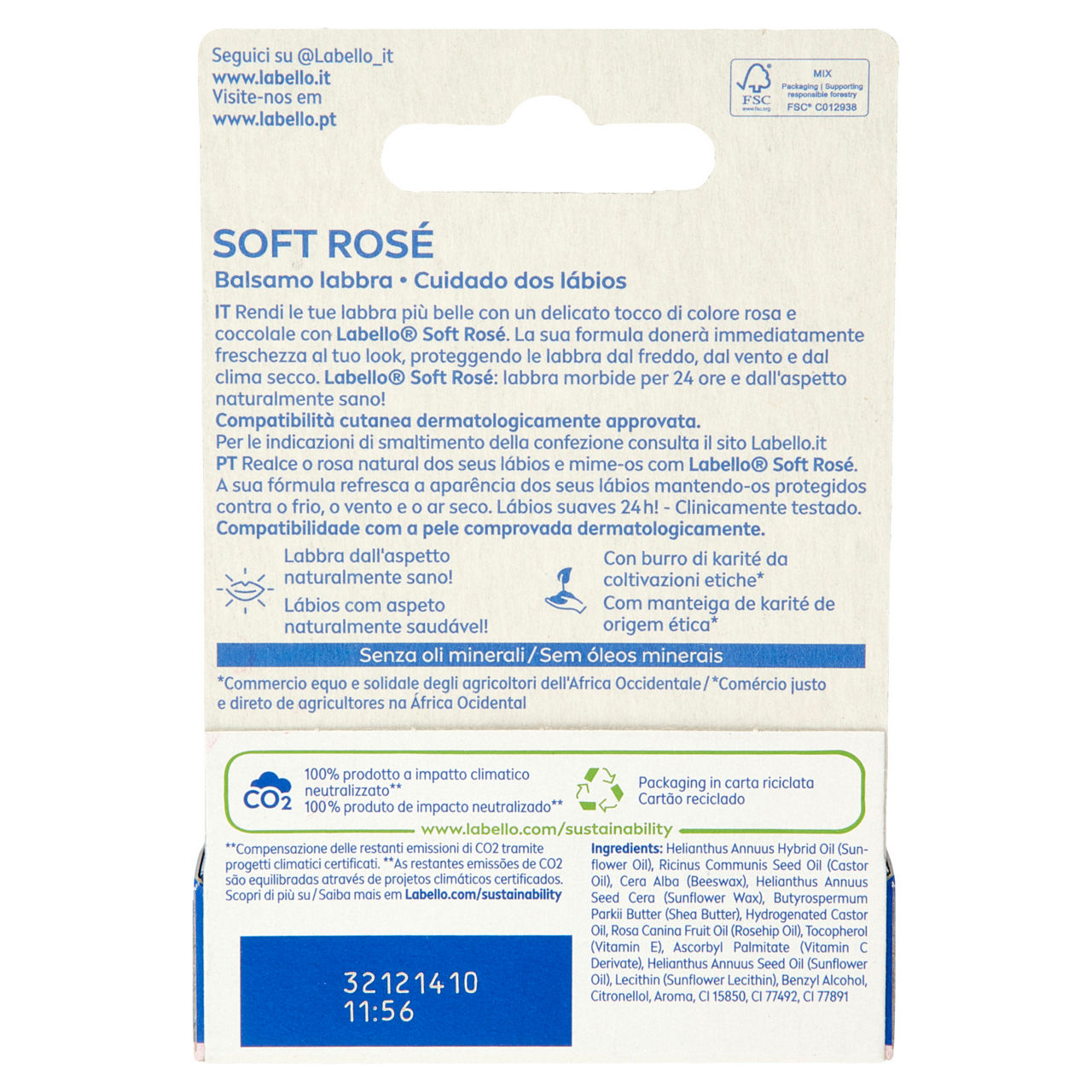 Labello balsamo labbra soft rosè ml 5,5 pz.1 - Immagine 11