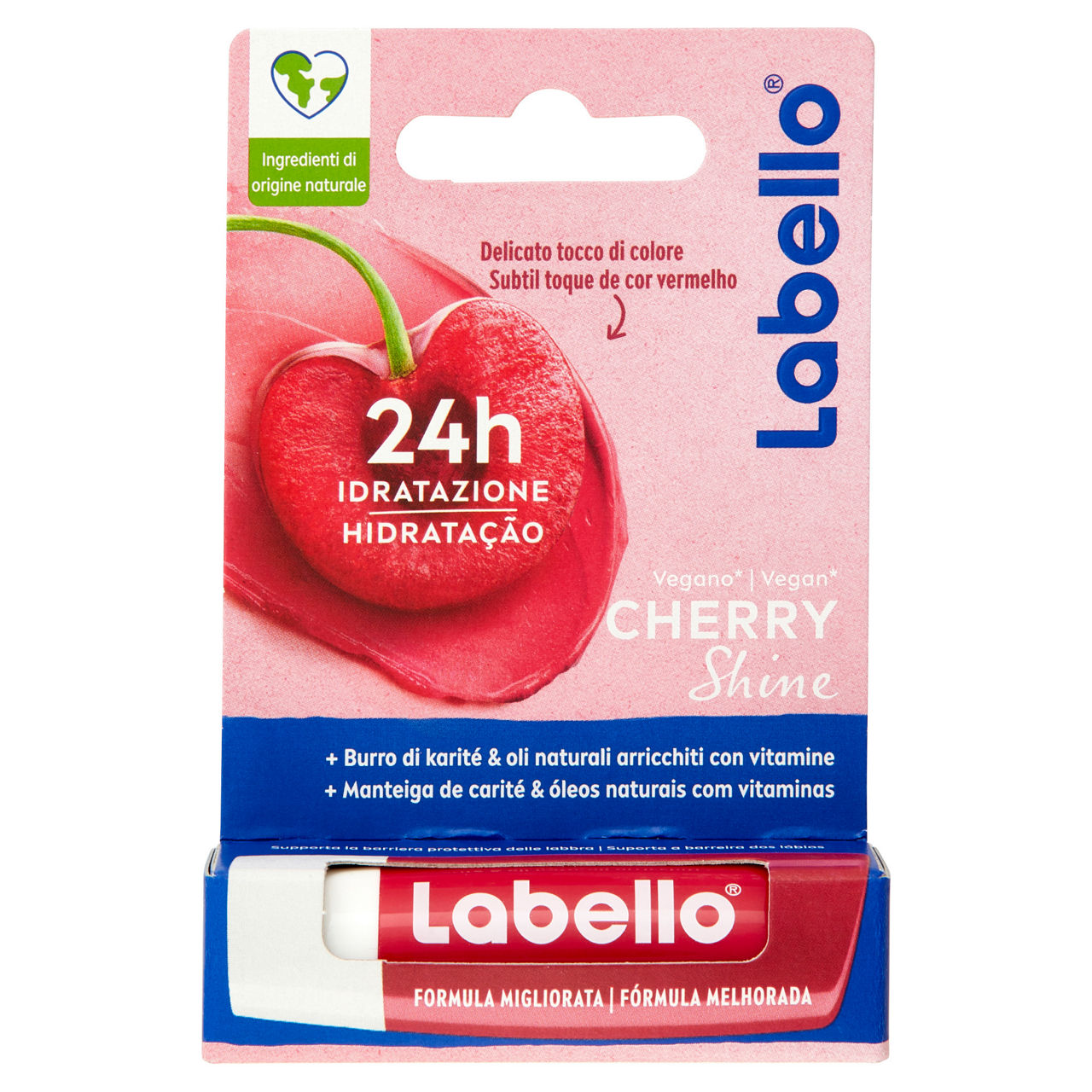 Labello balsamo labbra cherry shine ml 5,5 pz.1