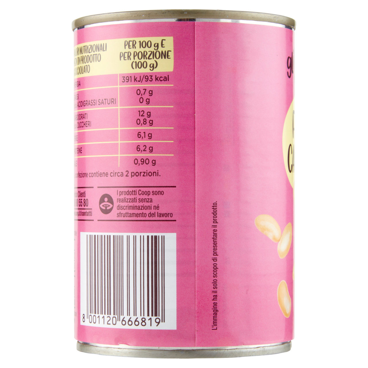 Fagioli cannellini gli spesotti coop latta g 400 - Immagine 21