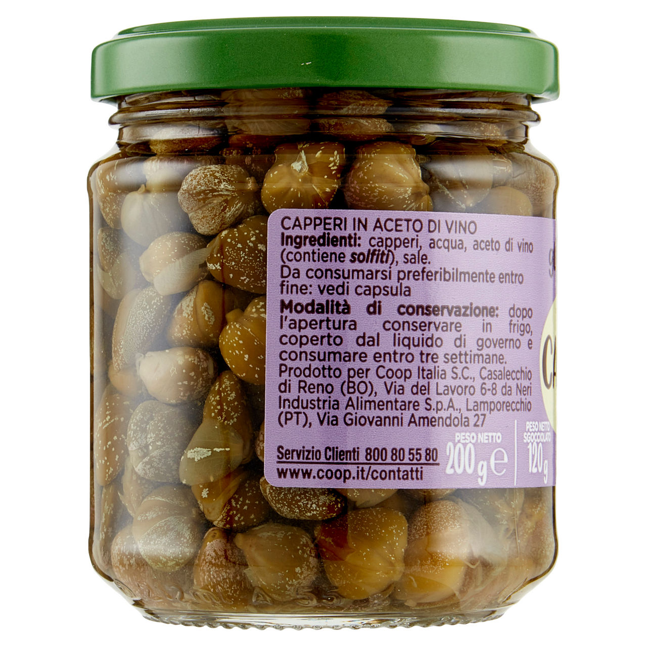 Capperi all'aceto gli spesotti coop vaso vetro g200 - Immagine 51