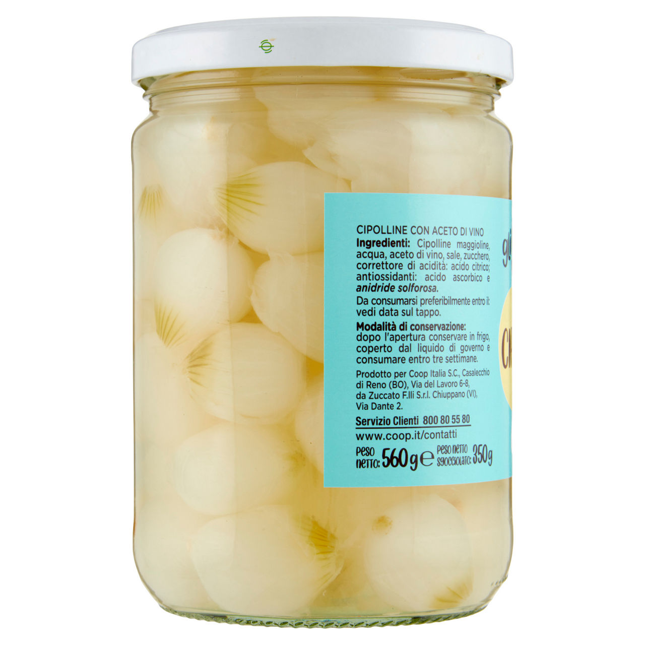 Cipolline in aceto di vino 560 gr - Immagine 21