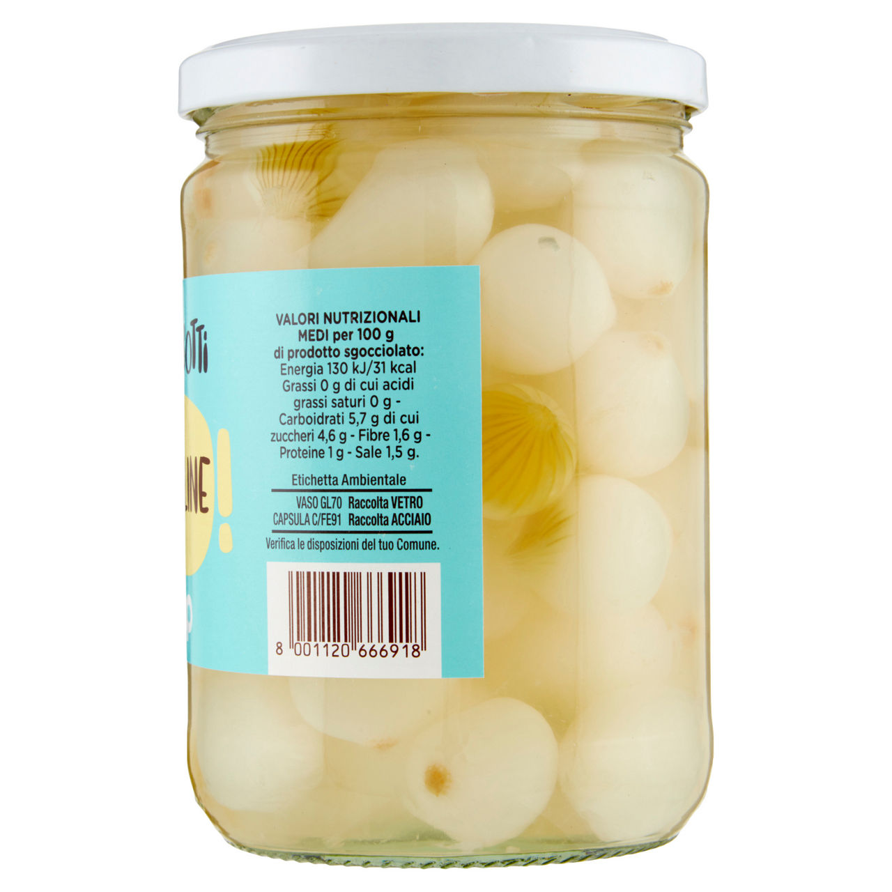 Cipolline in aceto di vino 560 gr - Immagine 11