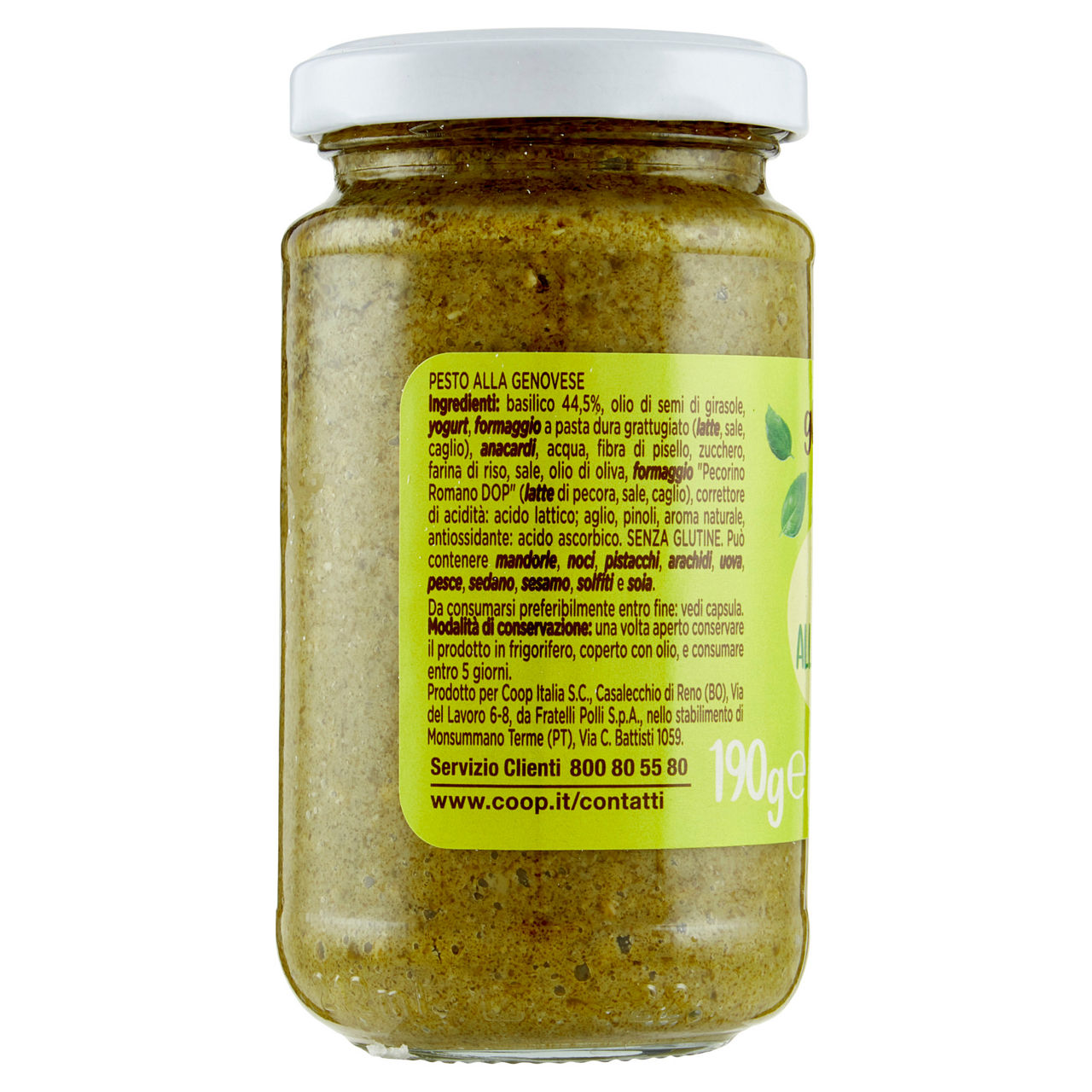 Pesto alla genovese gli spesotti coop vaso vetro g 190 - Immagine 41
