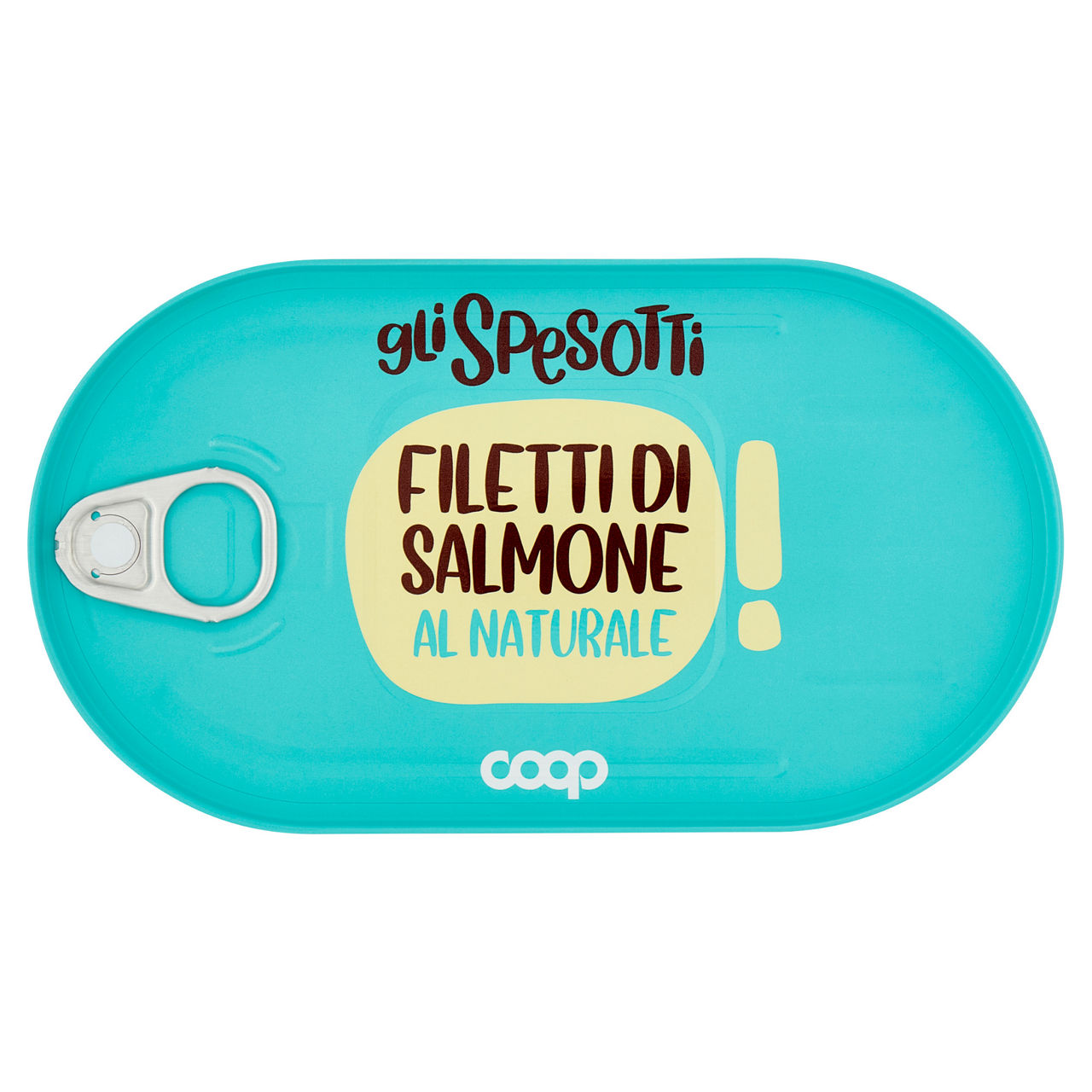 Filetti di salmone al naturale gli spesotti coop g170 sgocc.g115