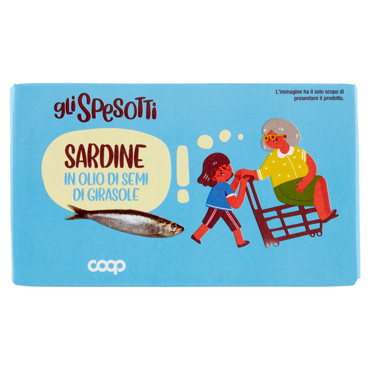 Sardine in olio di girasole 120 gr - Immagine 01
