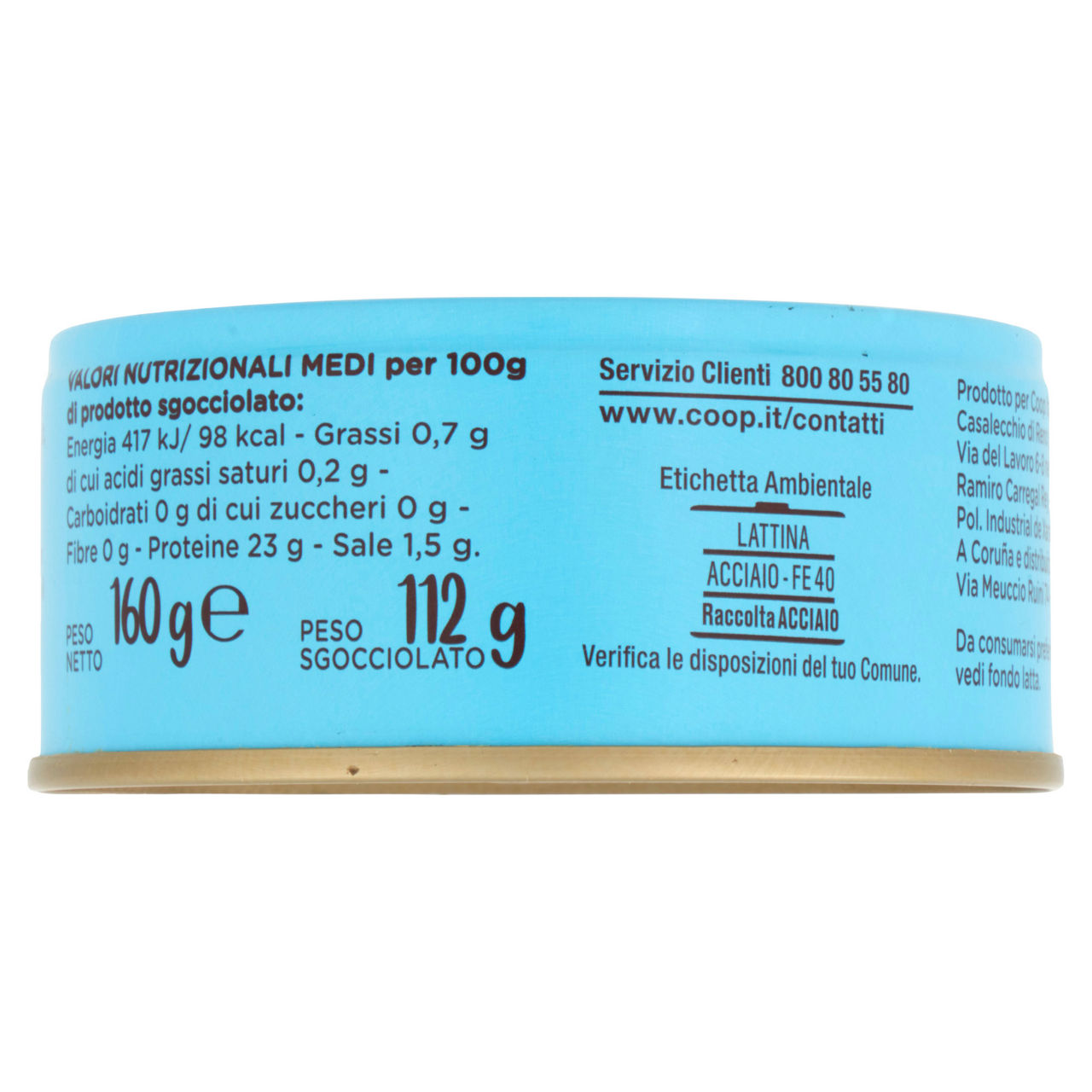 Tonno al naturale gli spesotti coop g160 sgocc.g112 - Immagine 31