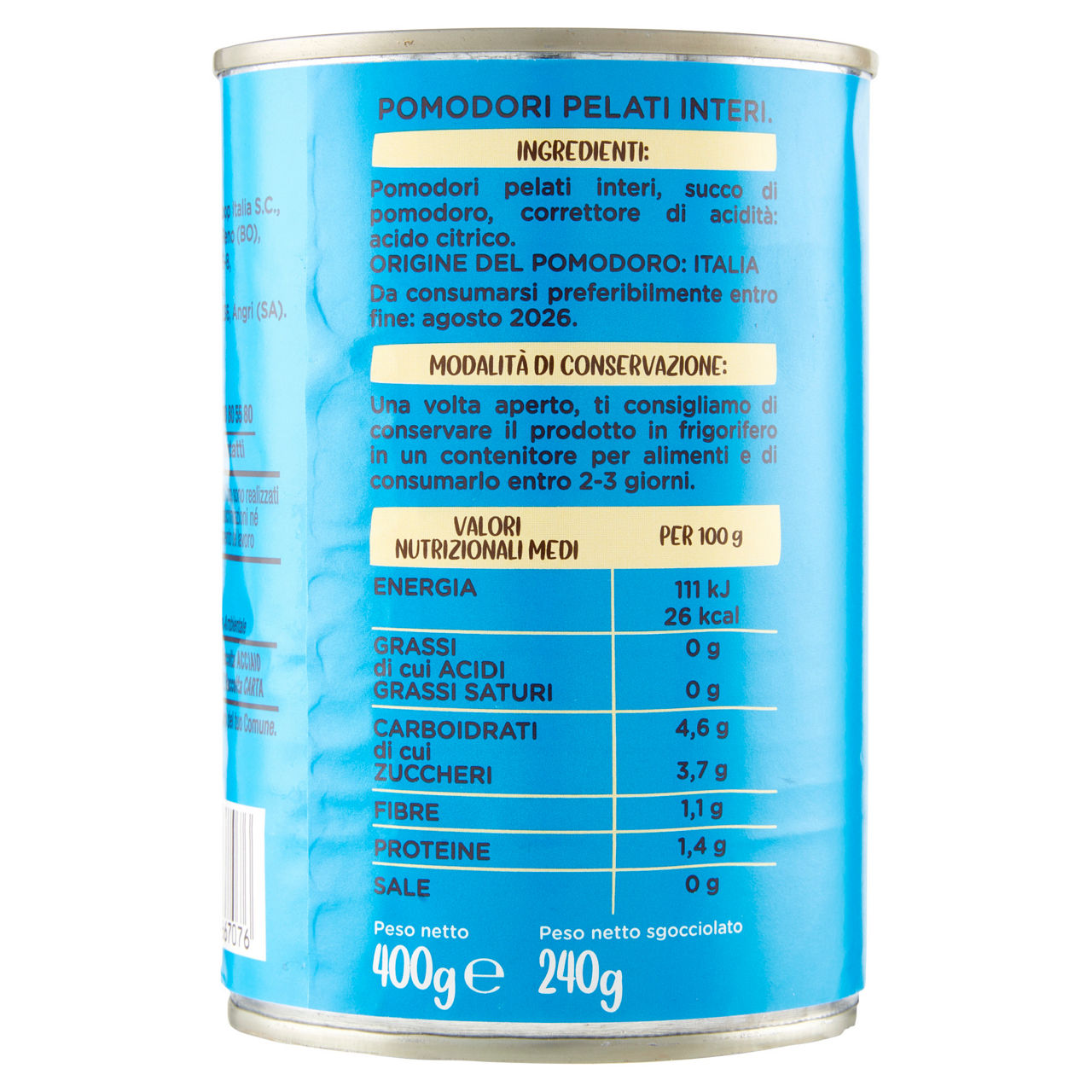 Pomodori pelati gli spesotti coop g400 - Immagine 11