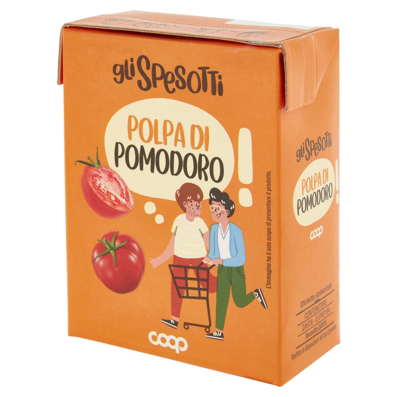 Polpa di pomodoro gli spesotti coop brick g 380 - Immagine 51
