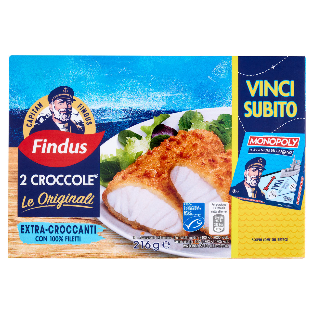 Croccole di merluzzo d'Alaska extra croccanti surgelate 216 gr - Immagine 11