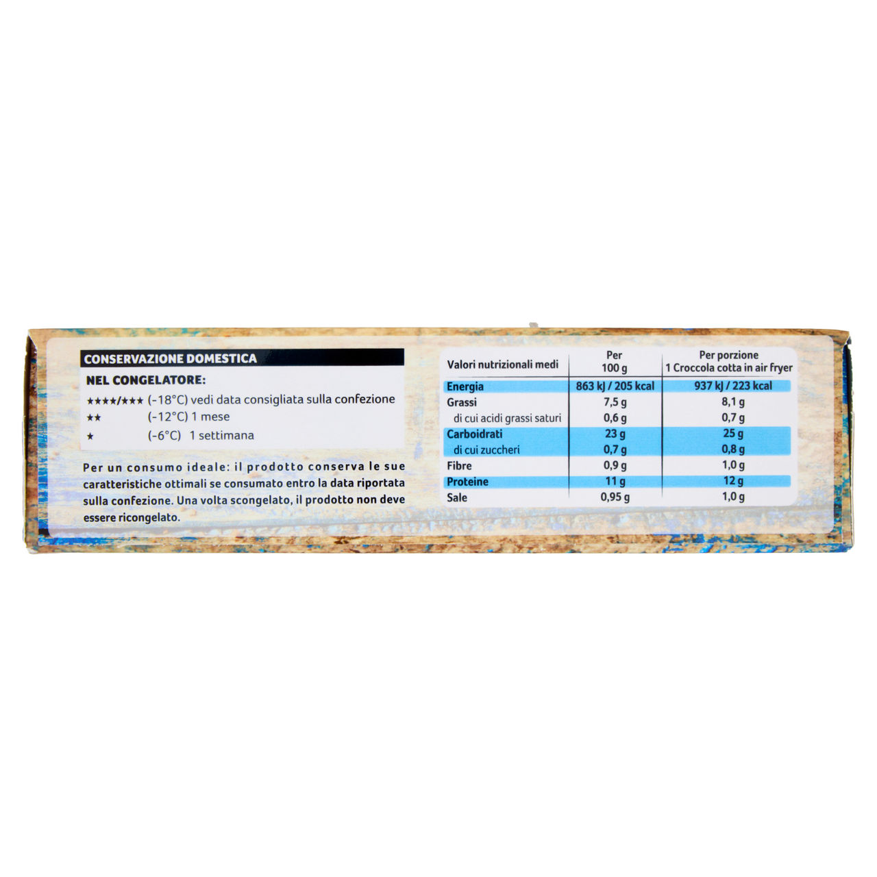 Croccole di merluzzo d'Alaska extra croccanti surgelate 540 gr - Immagine 81