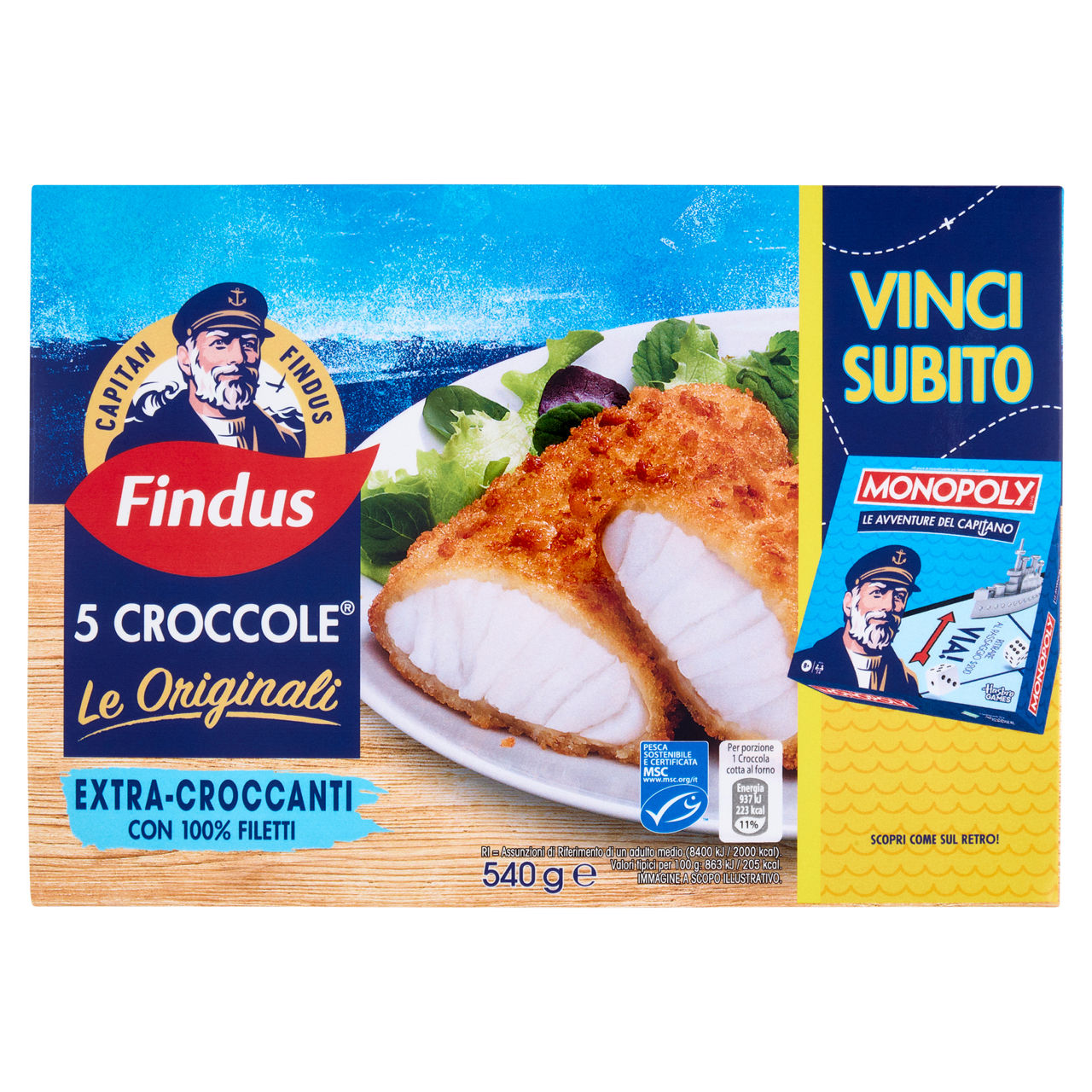 Croccole di merluzzo d'Alaska extra croccanti surgelate 540 gr - Immagine 11