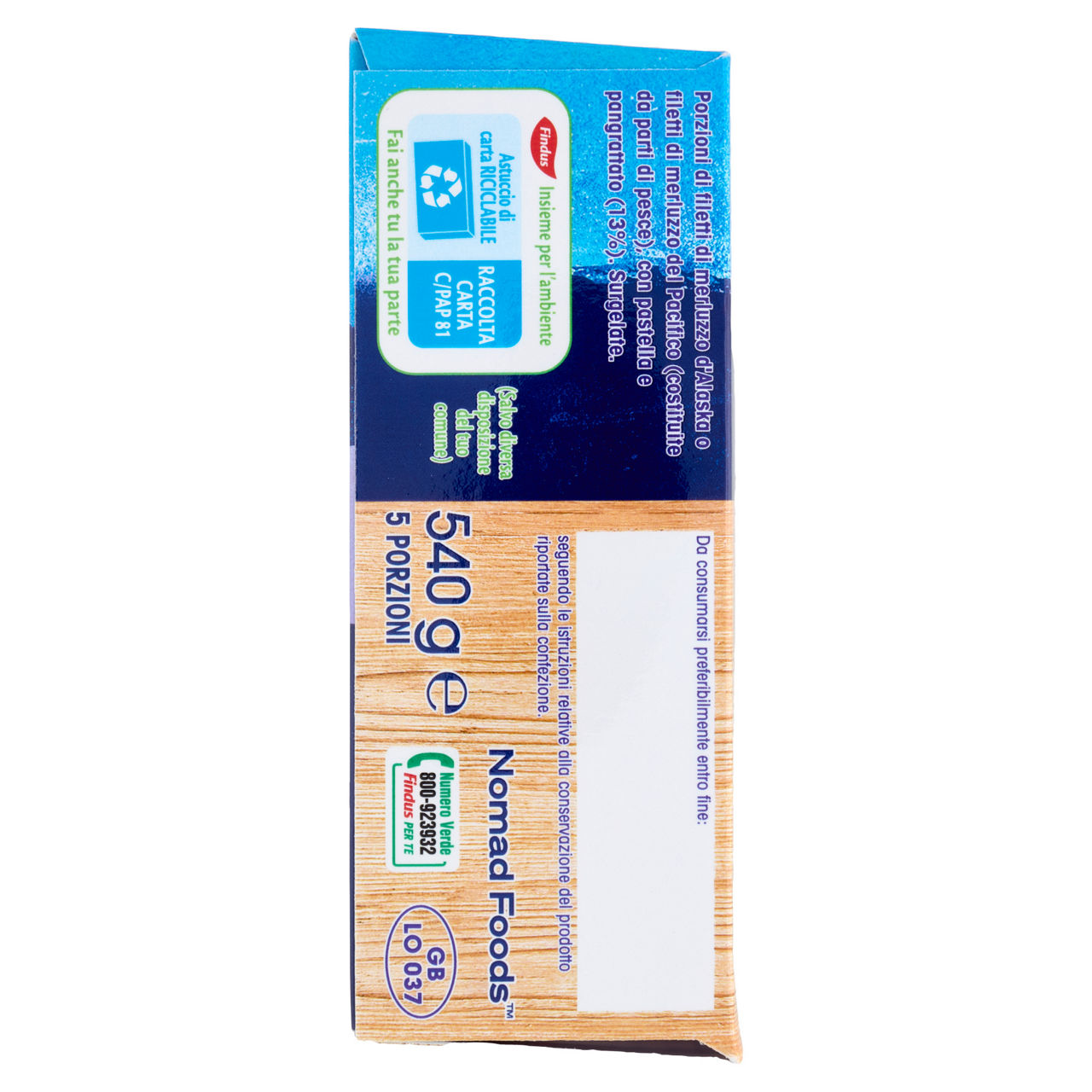 Croccole di merluzzo d'Alaska extra croccanti surgelate 540 gr - Immagine 21