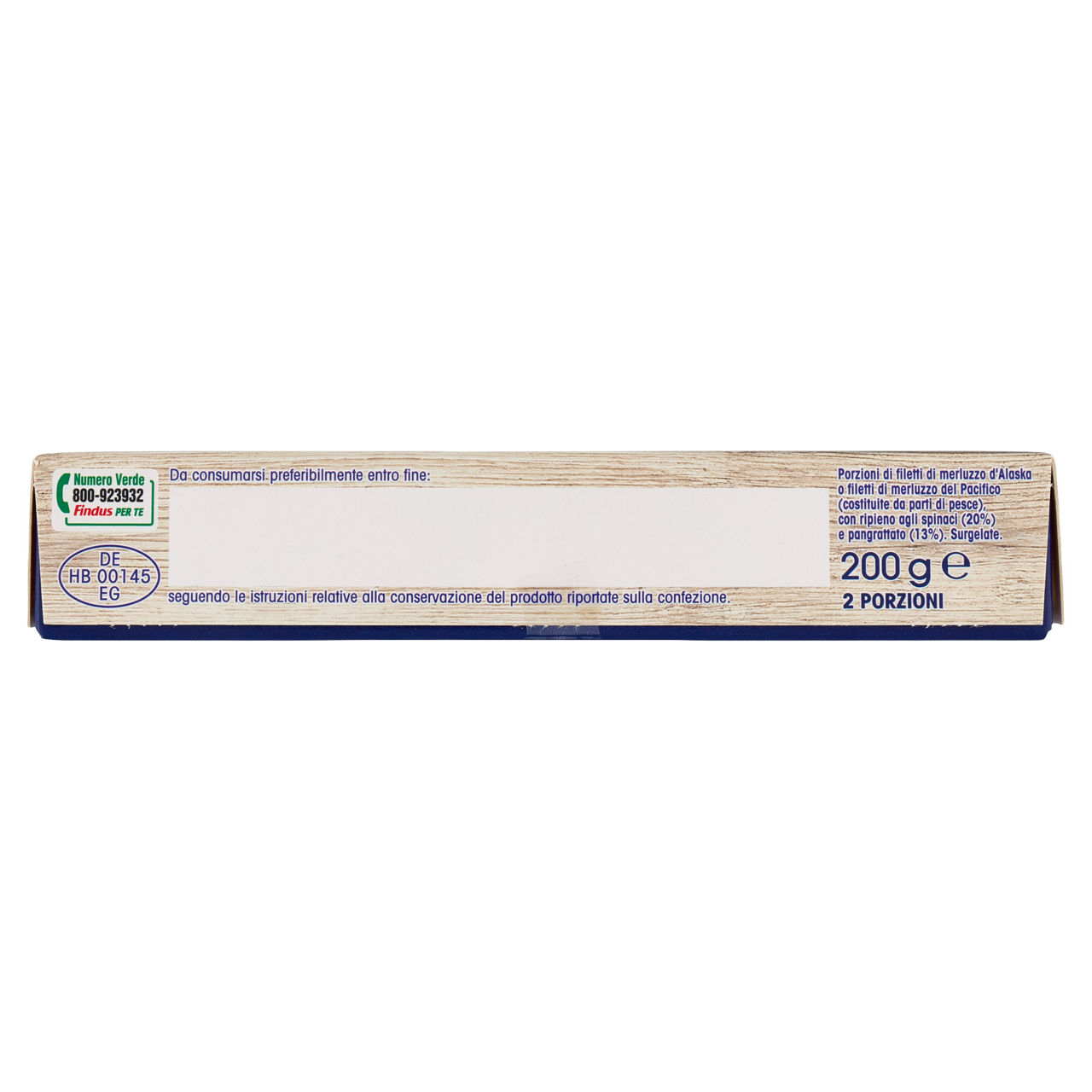 Croccole di merluzzo d'Alaska agli spinaci surgelate 200 gr - Immagine 51