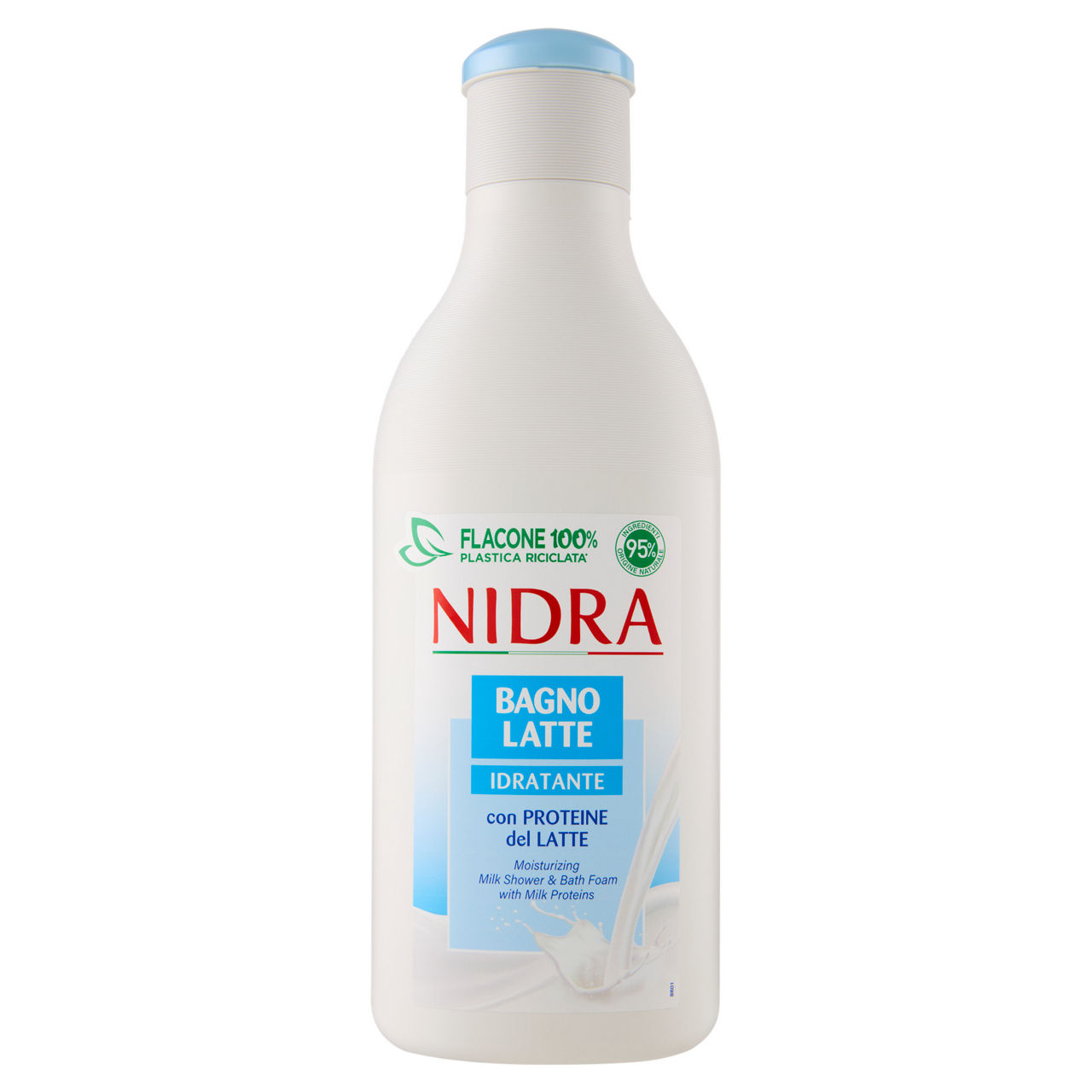 Bagnoschiuma nidra idratante latte ml 750 - Immagine 01
