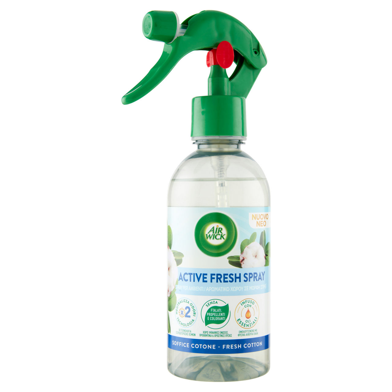 Deo ambienti airwick active fresh spray cotone l 0,237 - Immagine 01