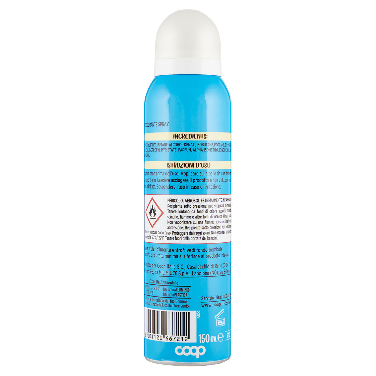 Deodorante spray coop gli spesotti neutro ml 150 - Immagine 11