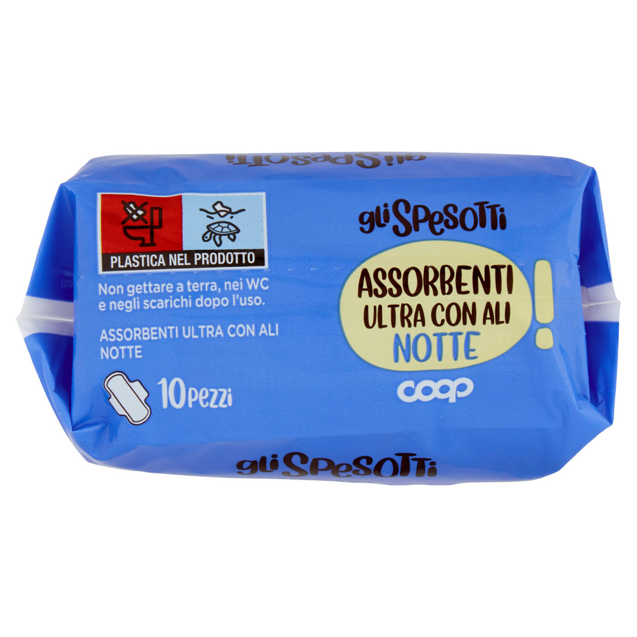 Assorbenti ultra notte con ali coop gli spesotti pz.10 - Immagine 11