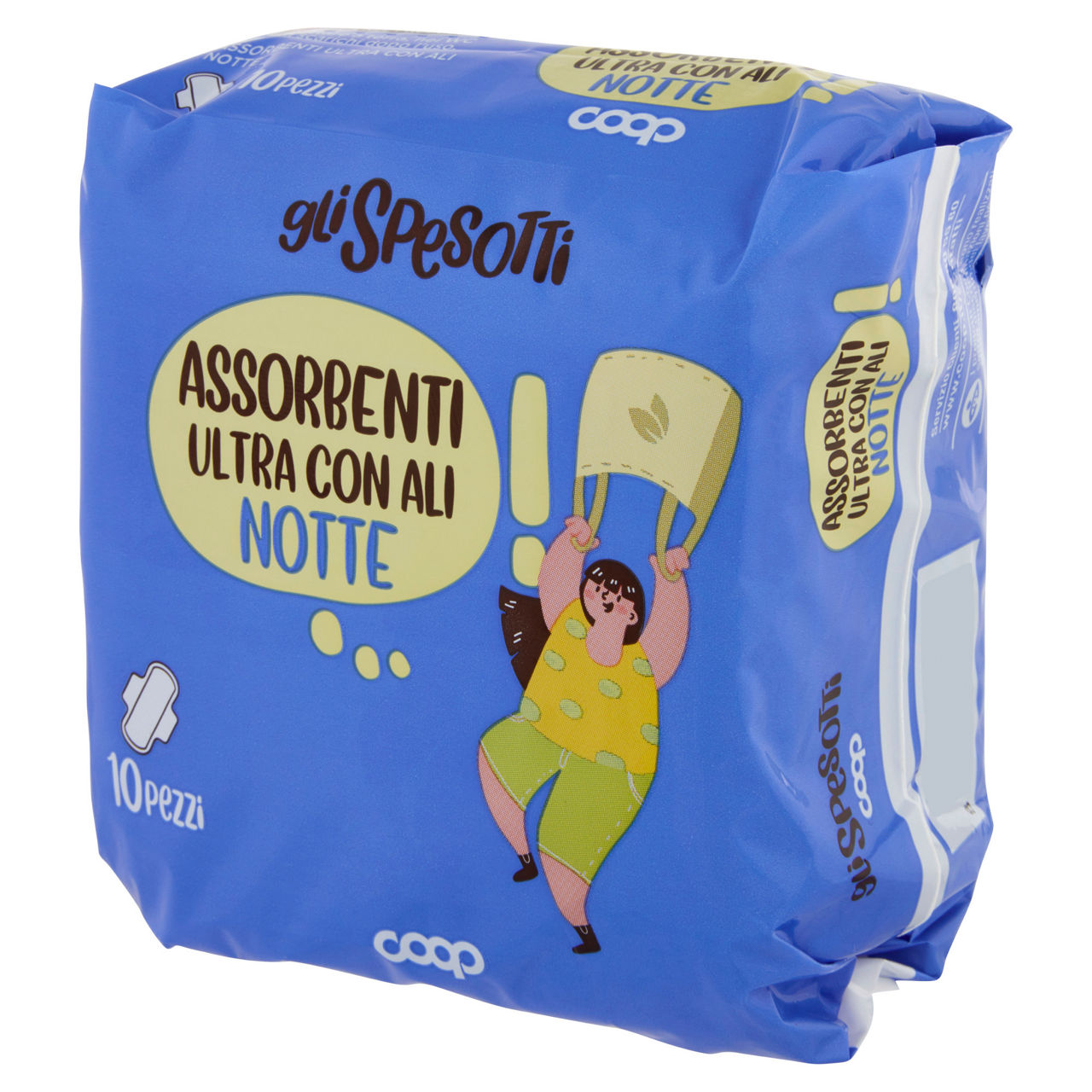 Assorbenti ultra notte con ali coop gli spesotti pz.10 - Immagine 41