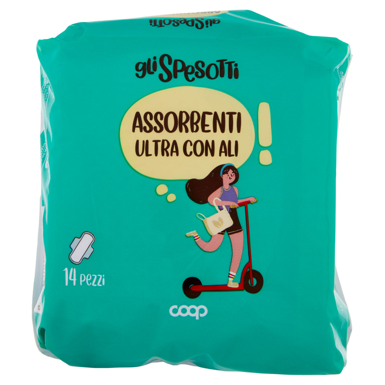 Assorbenti ultra giorno con ali coop gli spesotti pz.14 - Immagine 61