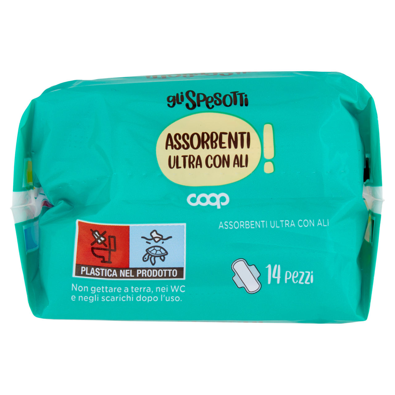 Assorbenti ultra giorno con ali coop gli spesotti pz.14 - Immagine 11