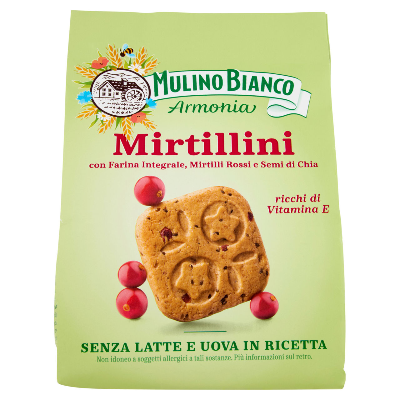 Biscotti mirtillini Armonia 270 gr - Immagine 01