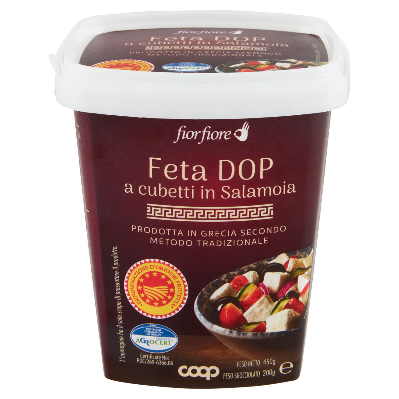 Feta DOP a cubetti in salamoia 200 gr - Immagine 11