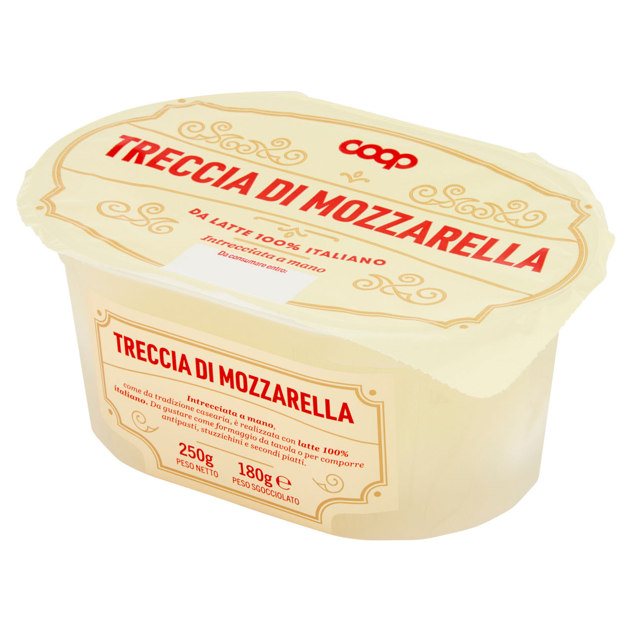 Treccia di mozzarella intrecciata a mano 180 gr - Immagine 11