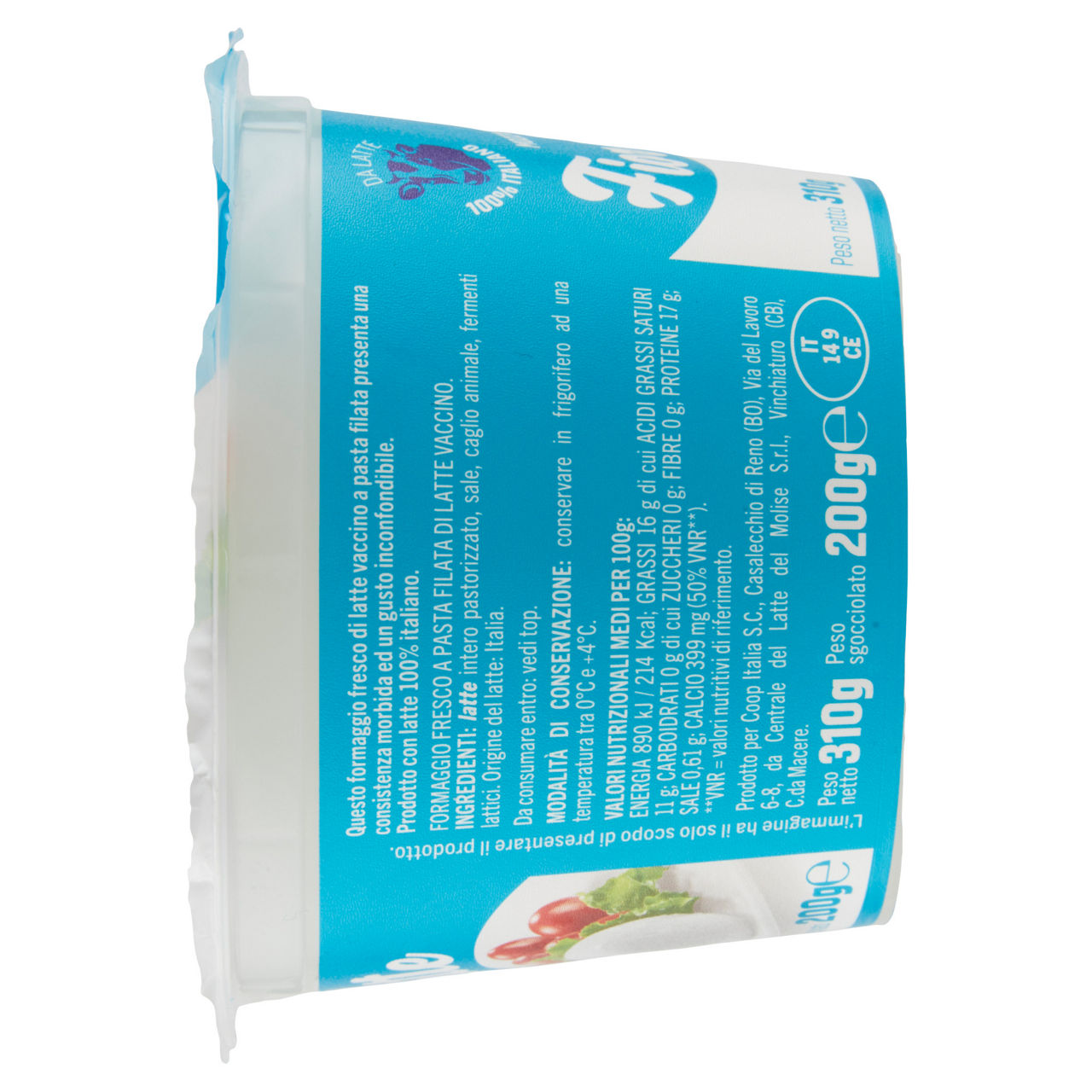Mozzarella fior di latte 200 gr - Immagine 51