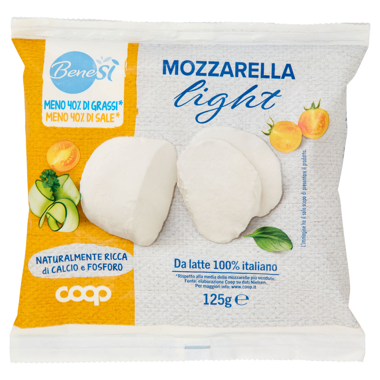 Mozzarella light 125 gr - Immagine 01