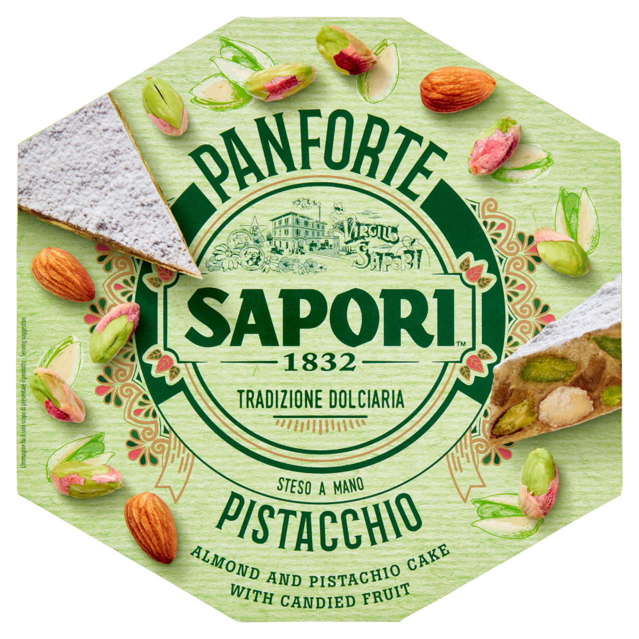 Panforte al pistacchio 280 gr